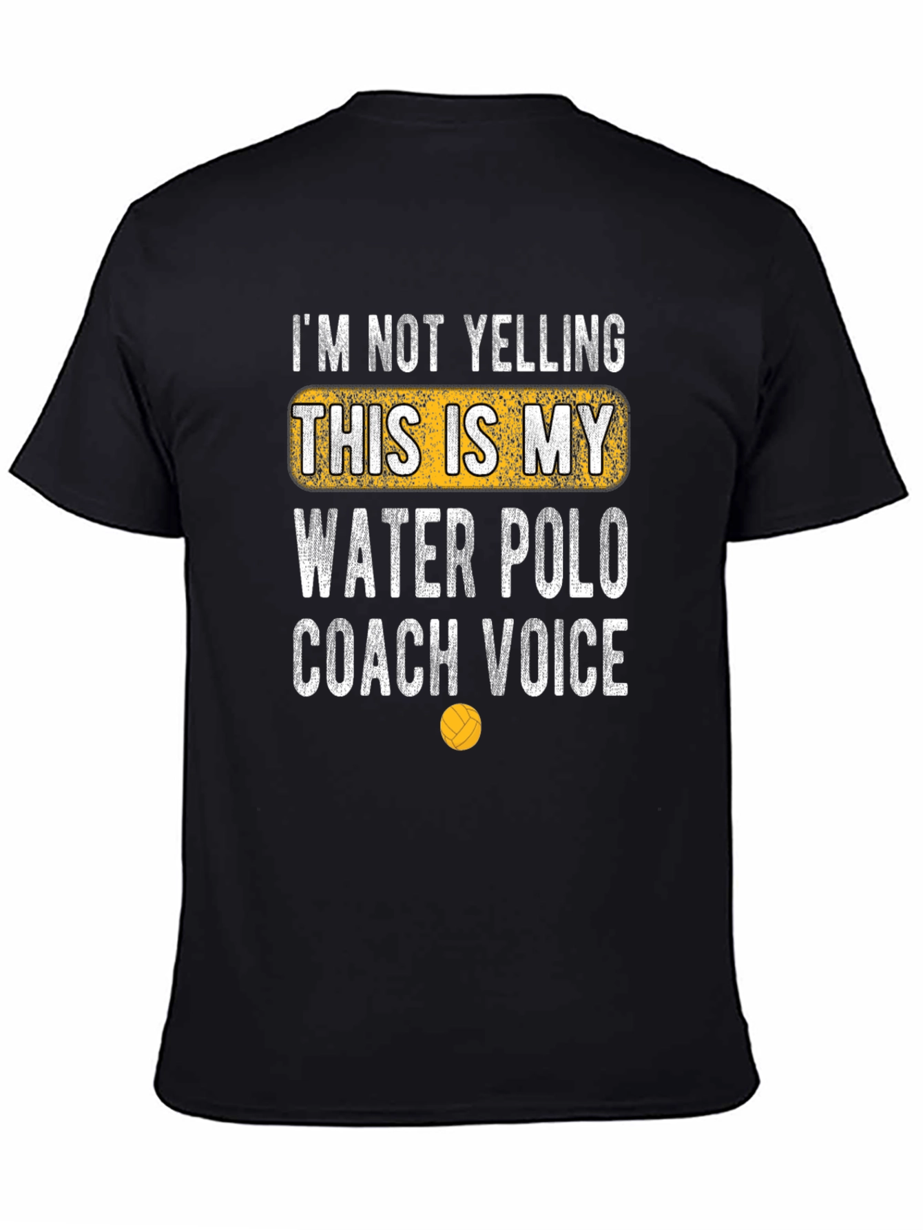 Water Polo Coach Voice T-Shirt