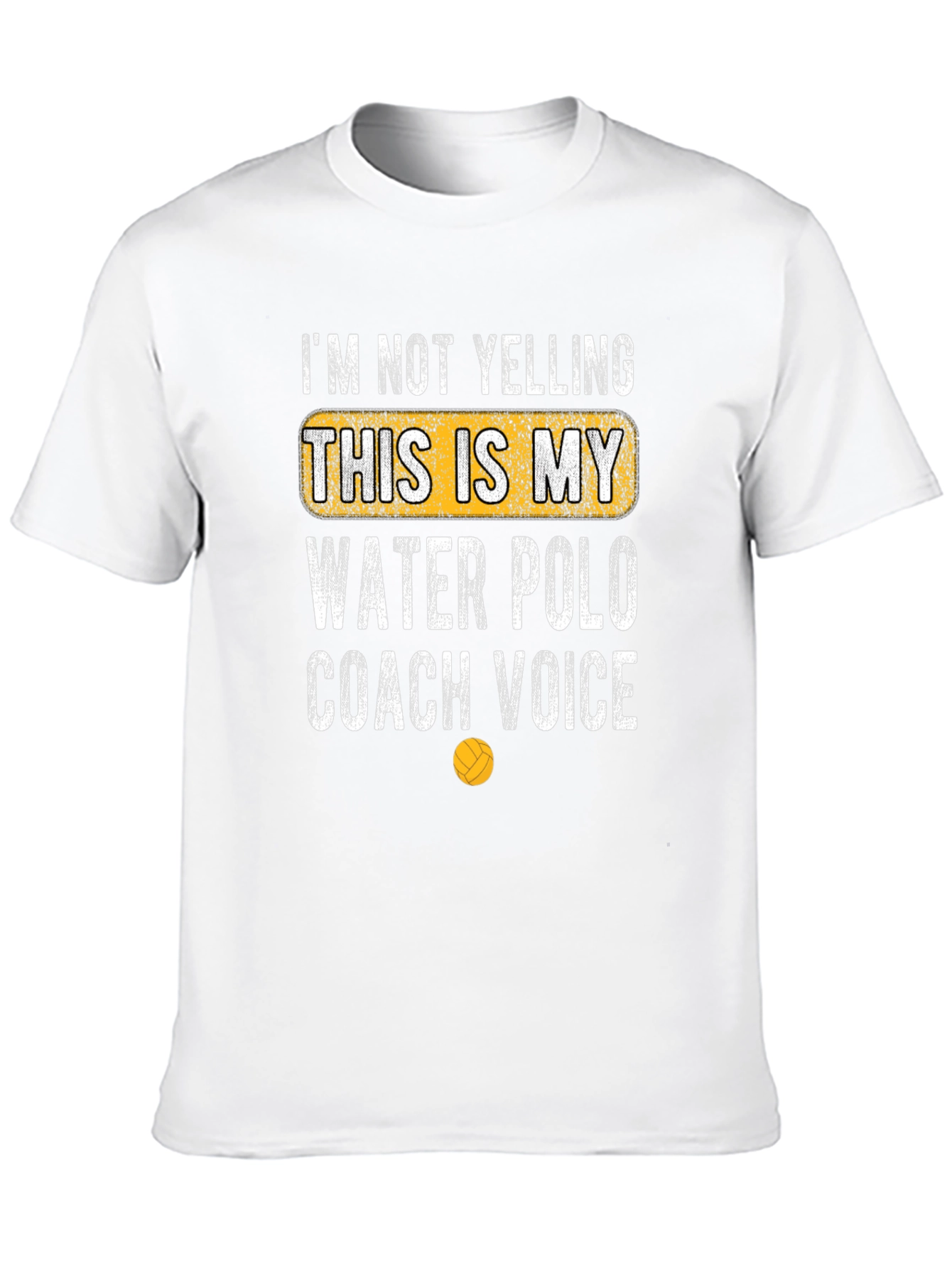 Water Polo Coach Voice T-Shirt