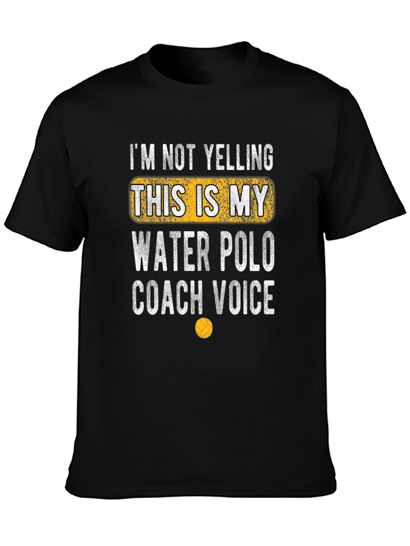Water Polo Coach Voice T-Shirt