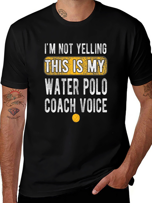 Water Polo Coach Voice T-Shirt