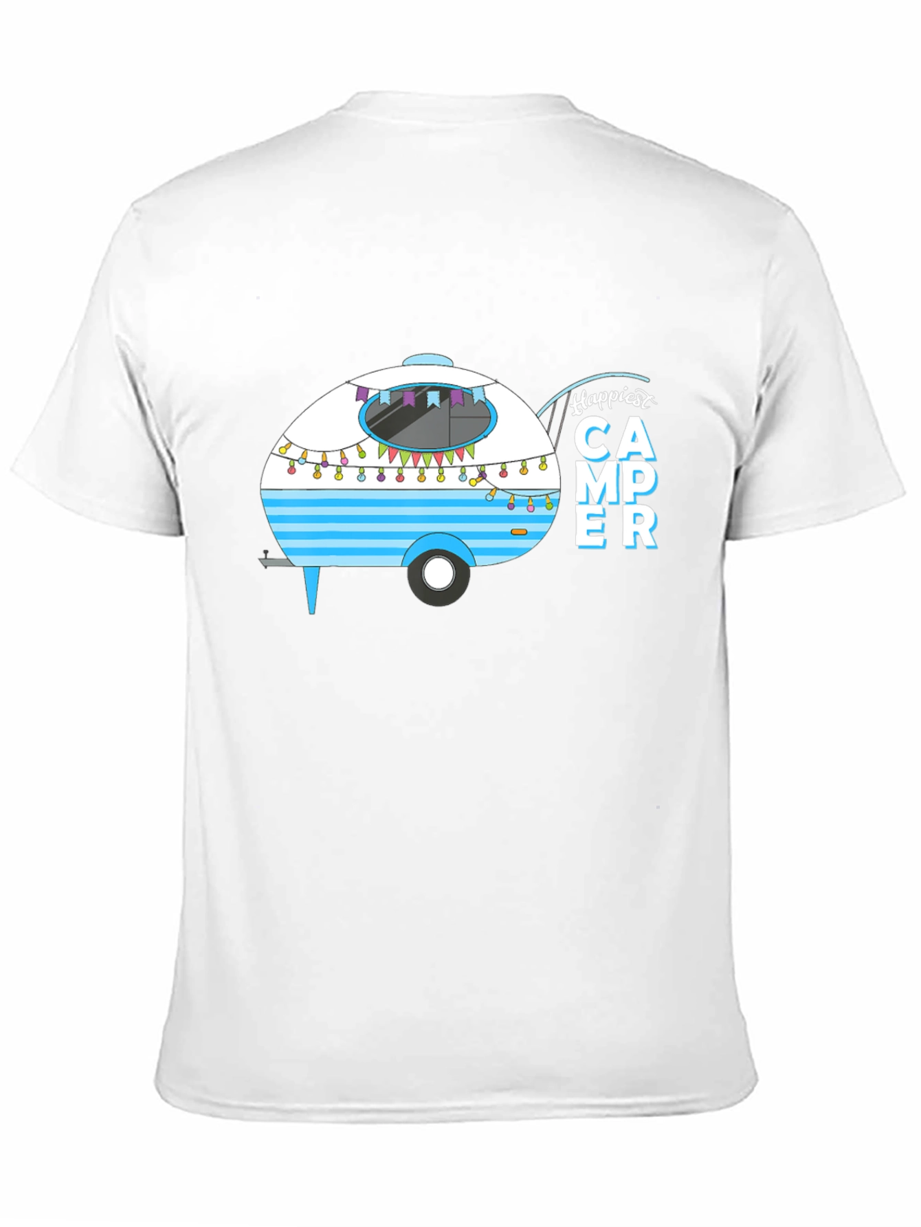 Happiest Camper T-Shirt - Black