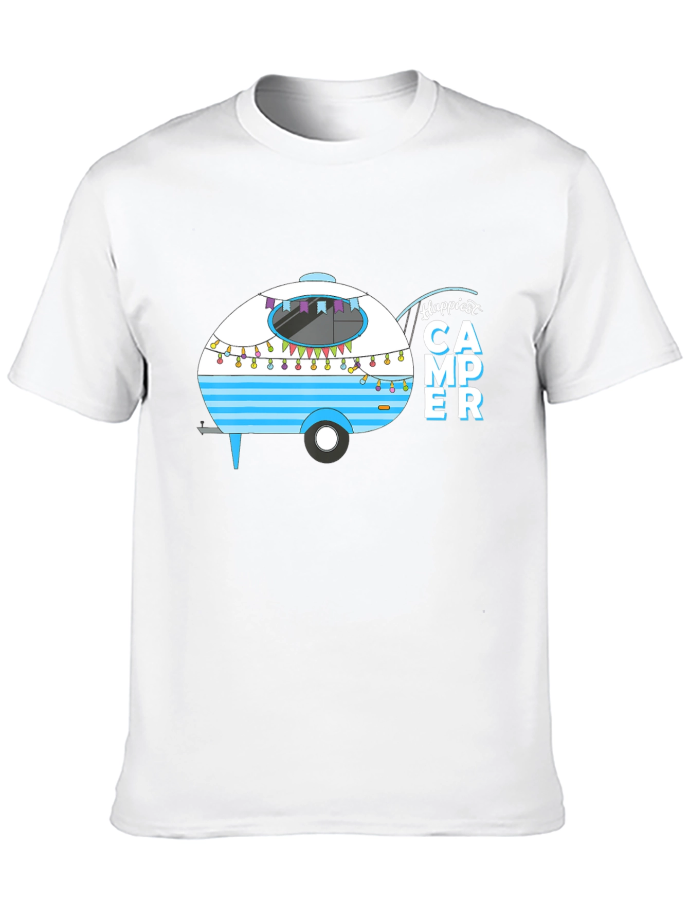 Happiest Camper T-Shirt - Black