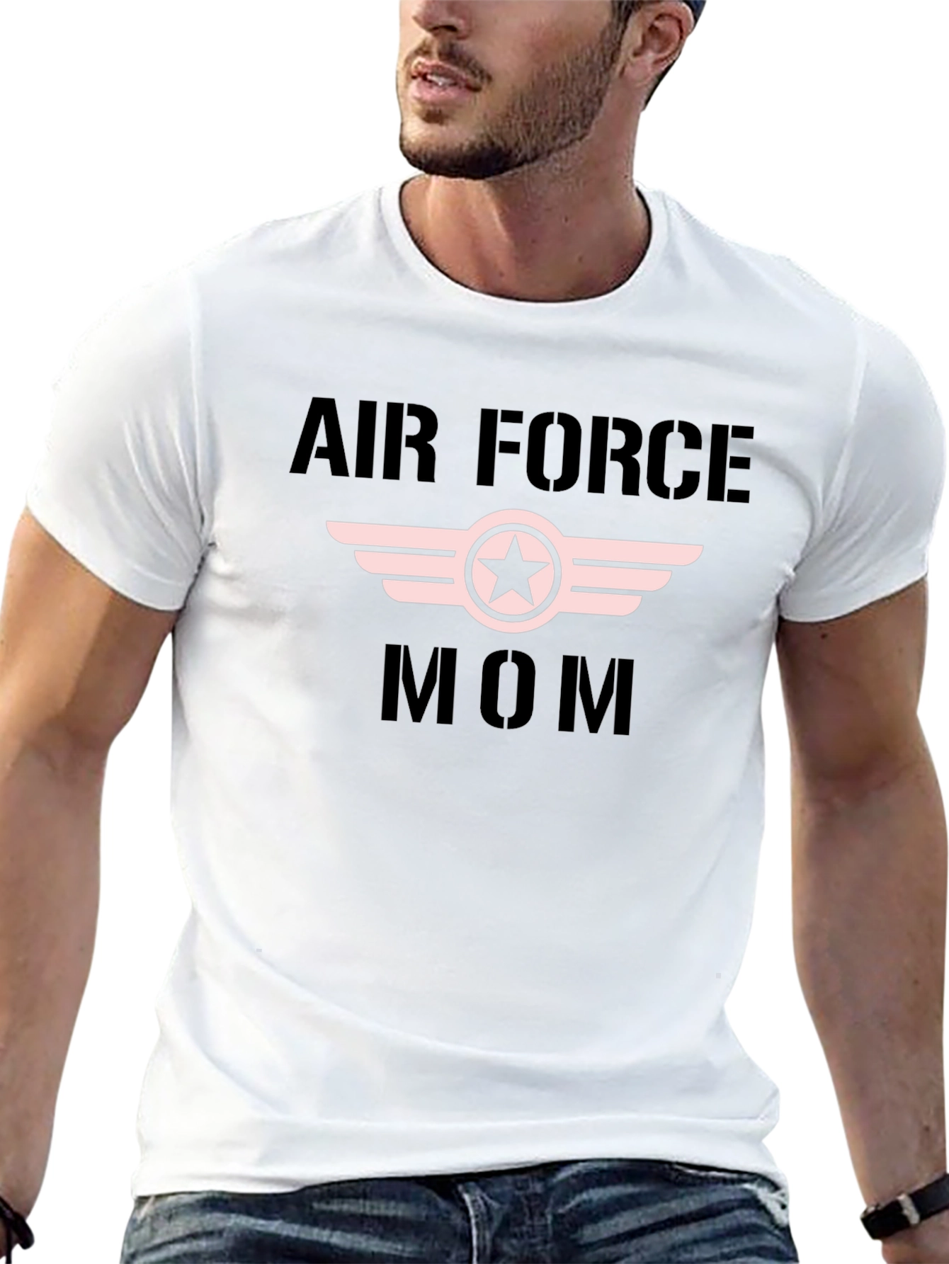 Air Force Mom Graphic T-Shirt