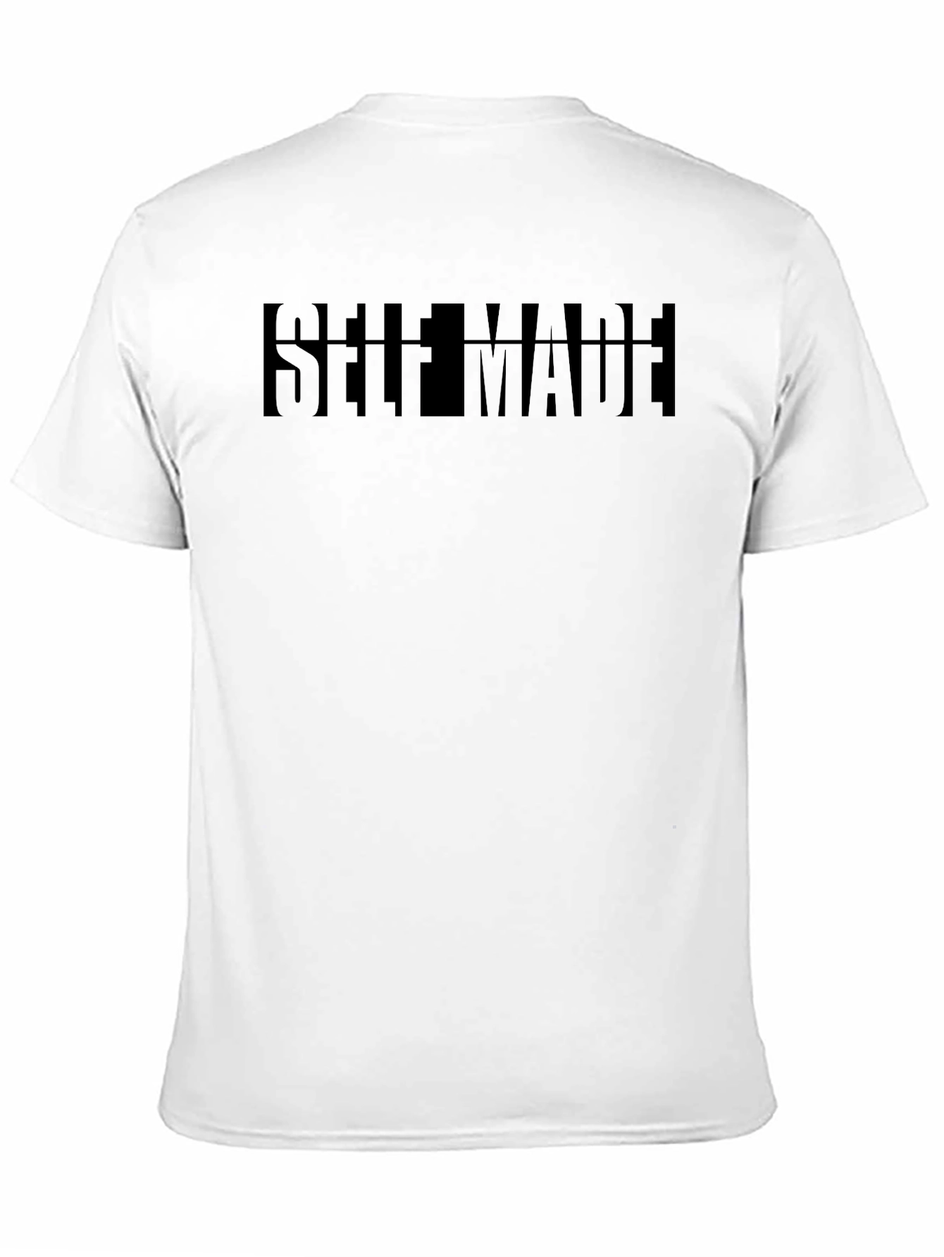 Self Made Black Graphic T-Shirt