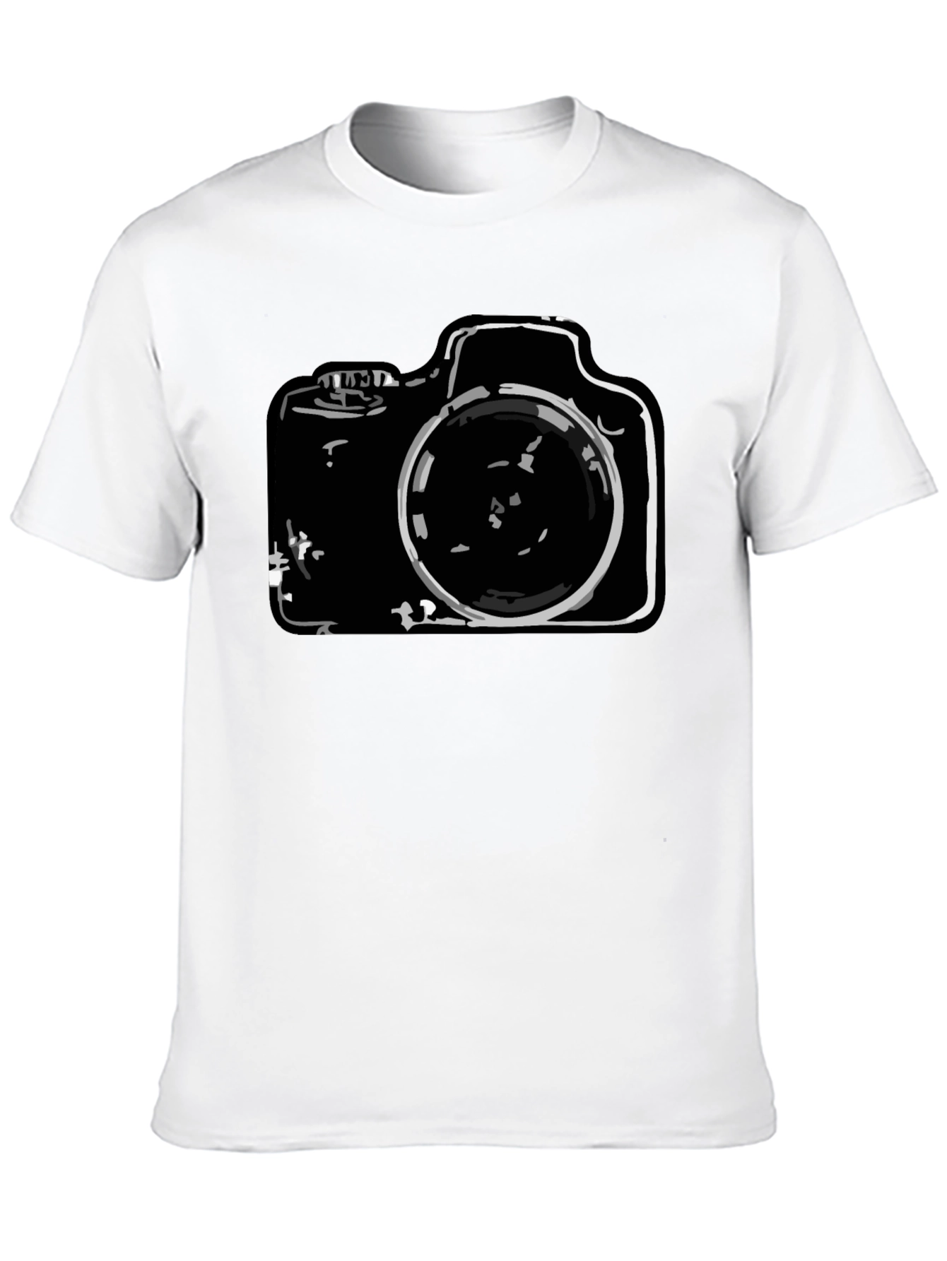 Camera Graphic Black T-Shirt