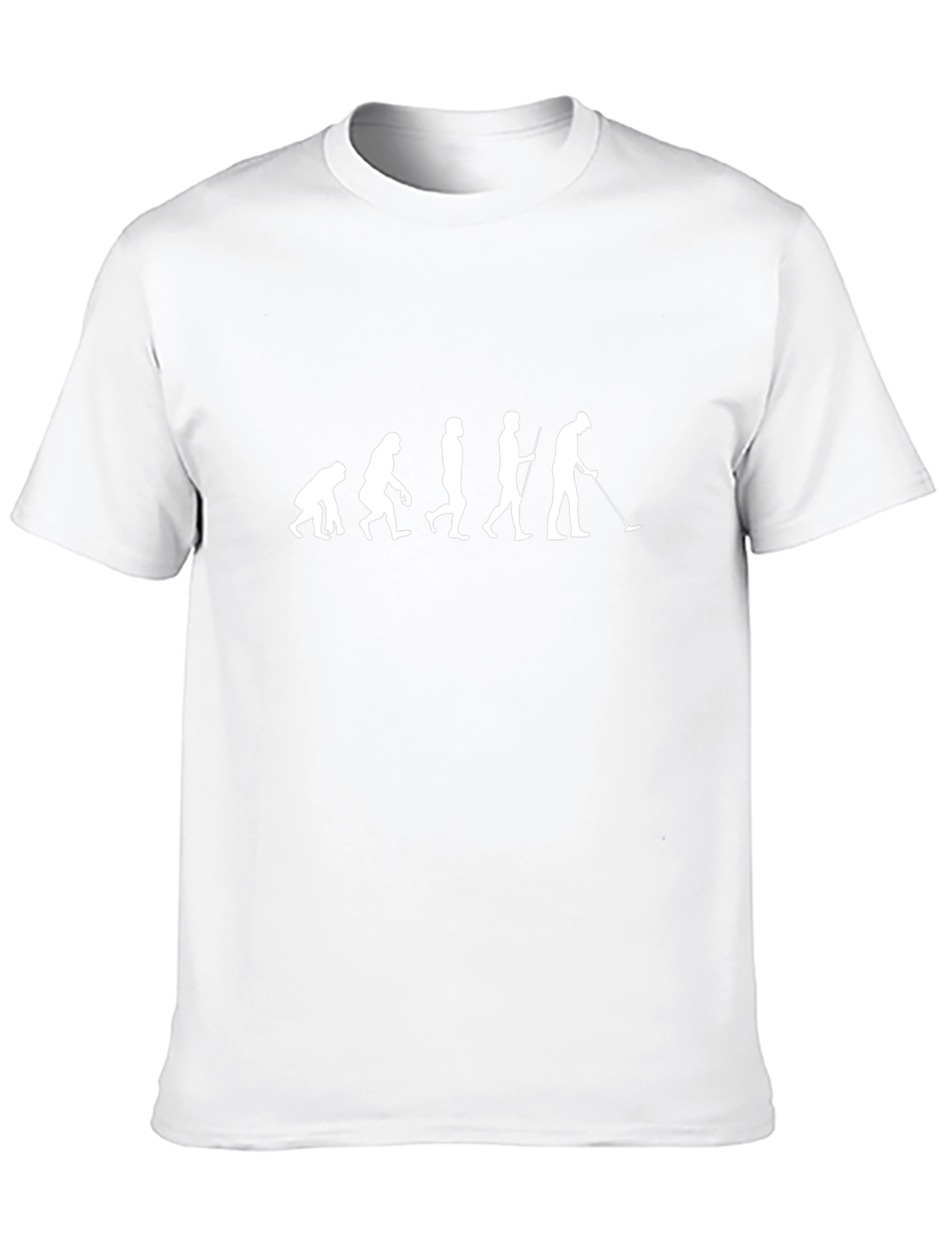 Evolution of Man Metal Detecting T-Shirt