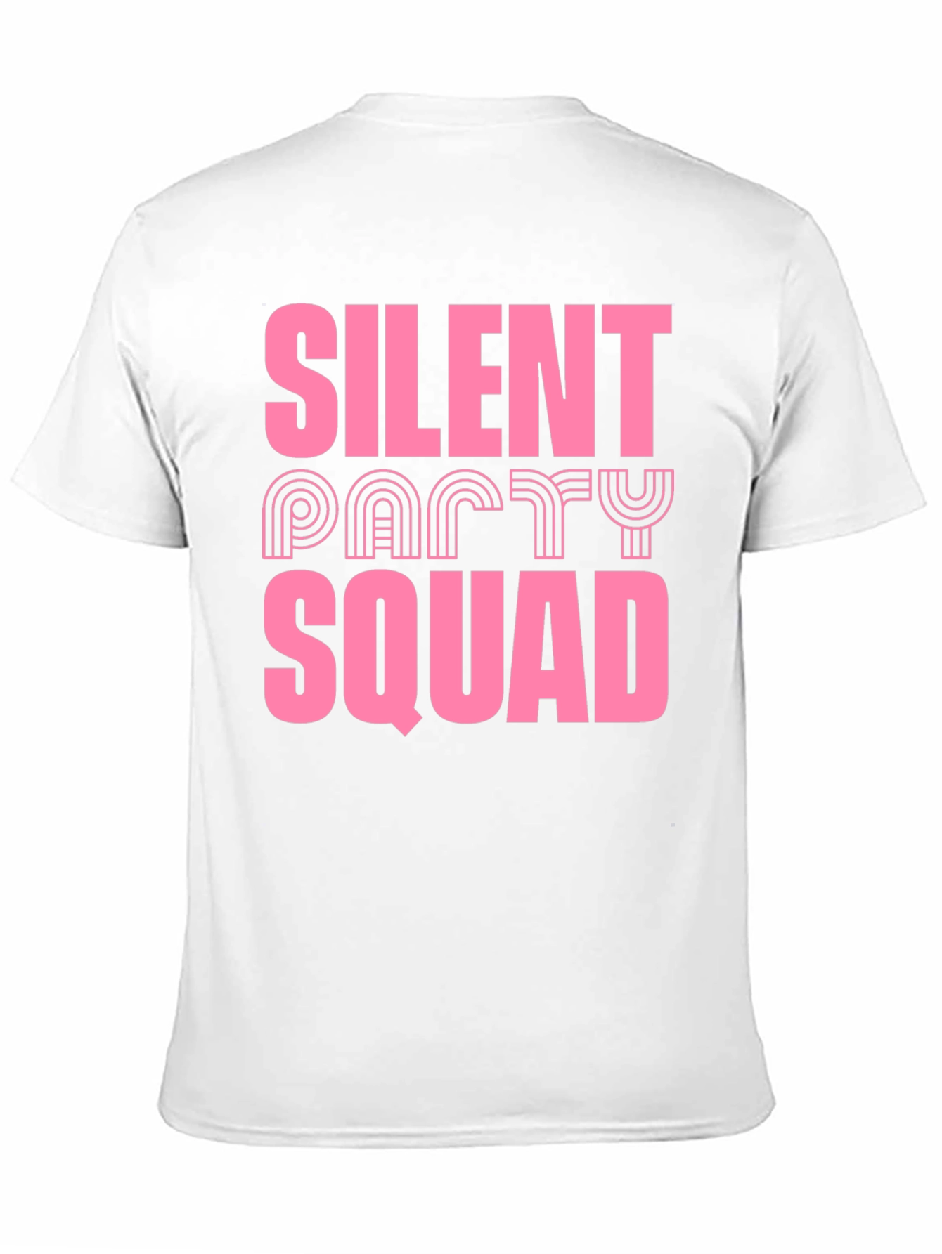 Silent Party Squad Graphic T-Shirt