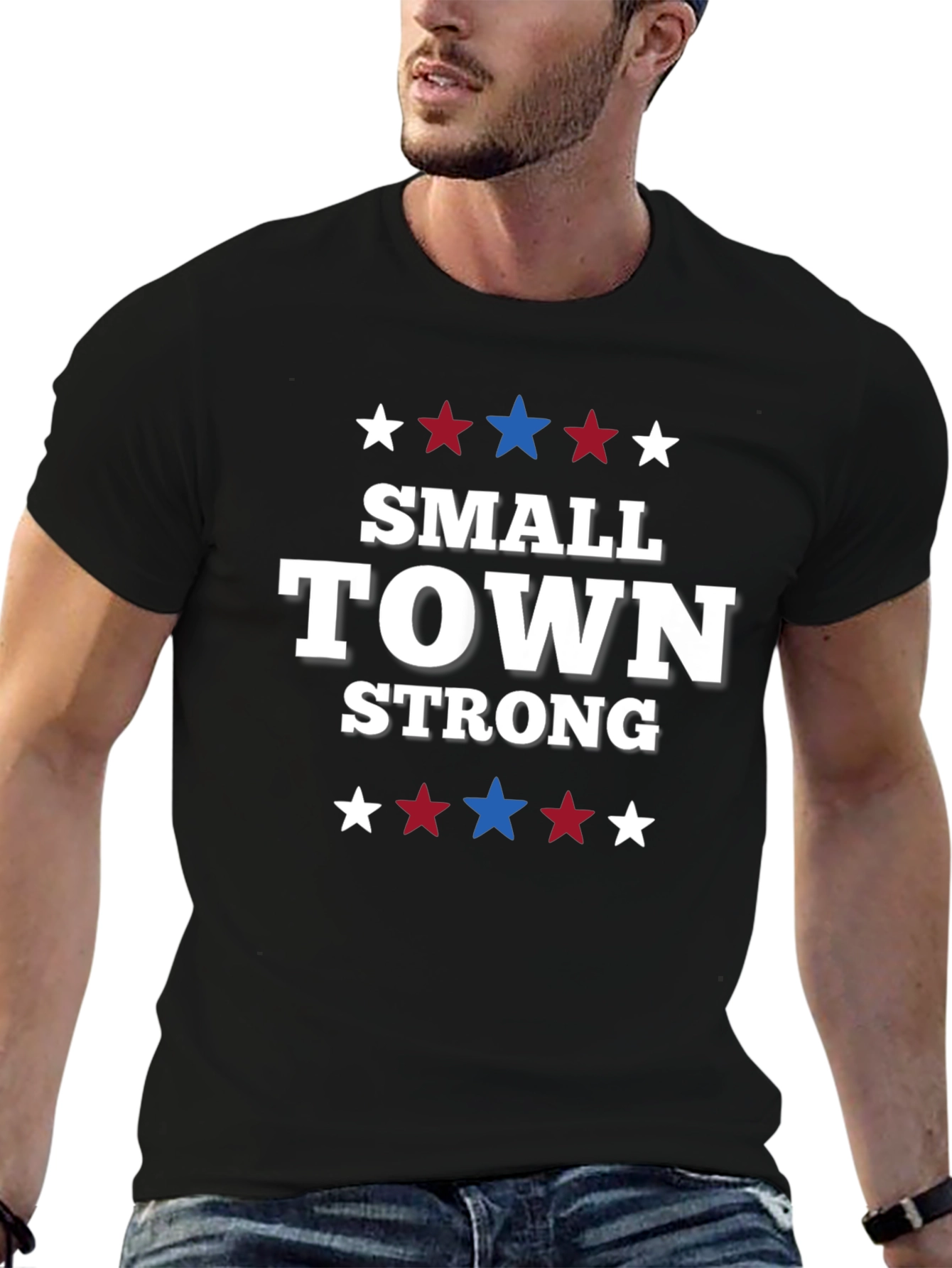 Small Town Strong Graphic Tee