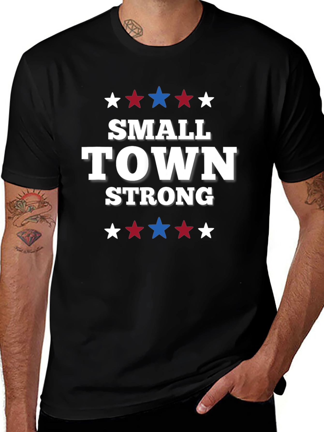 Small Town Strong Graphic Tee