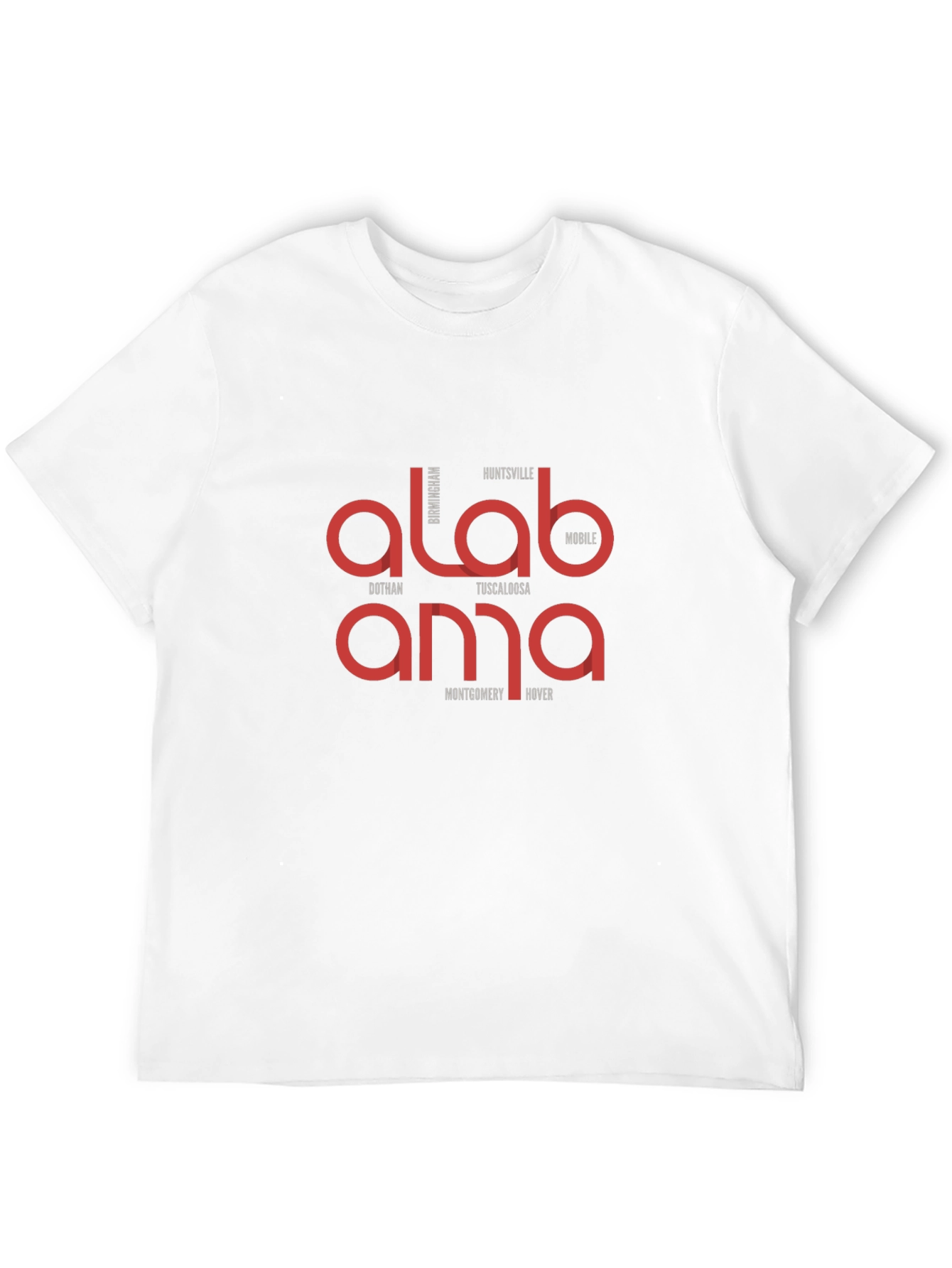 Alabama Cities Graphic T-Shirt