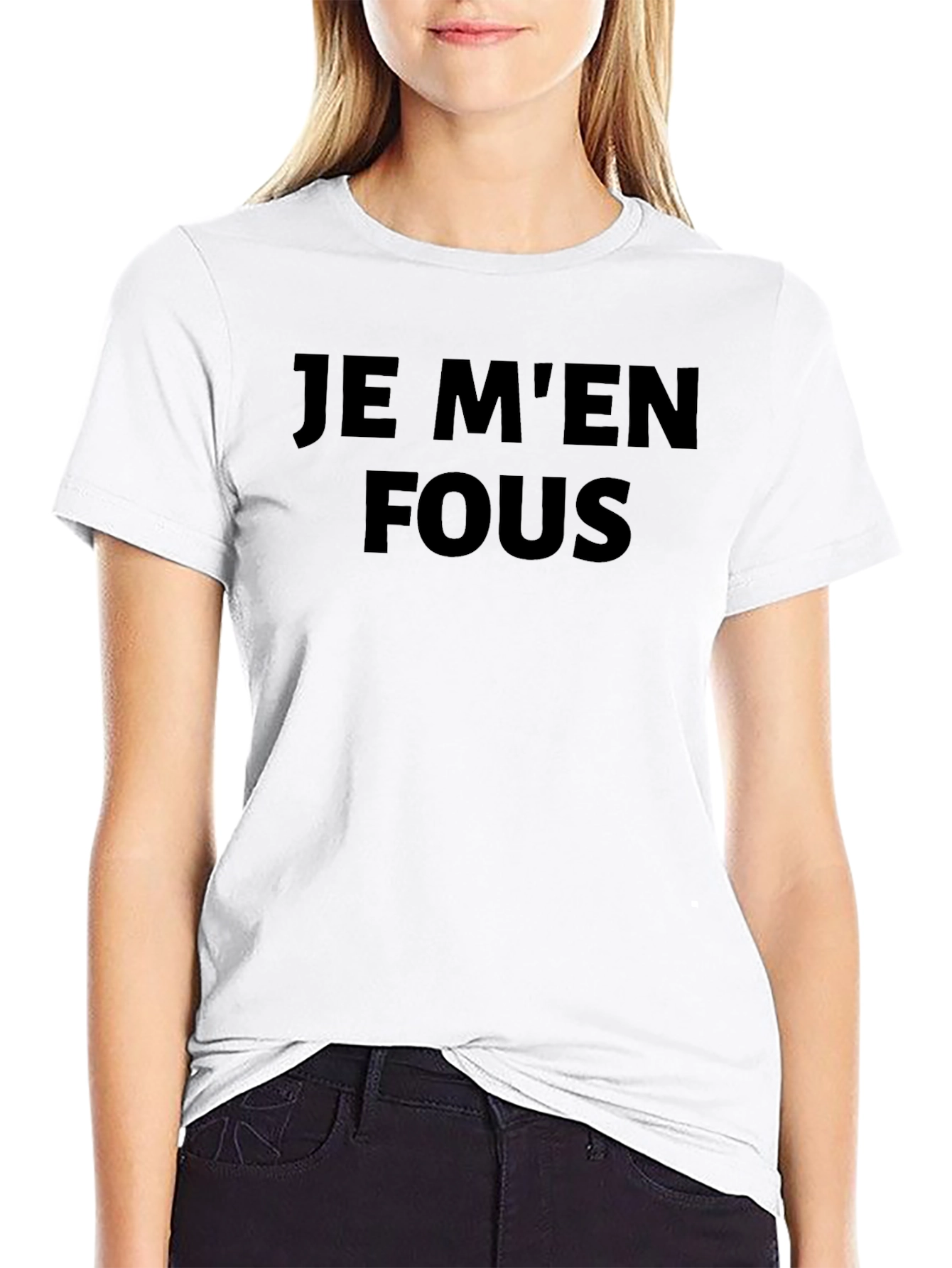 Je Men Fous Graphic Tee - Relaxed Fit