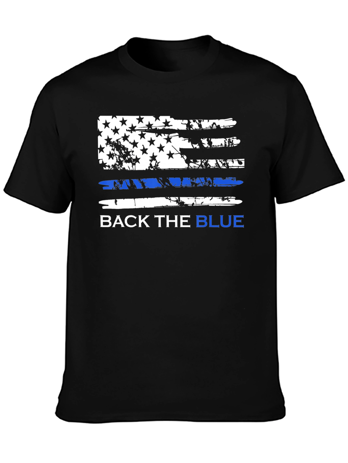 Back the Blue Graphic T-Shirt