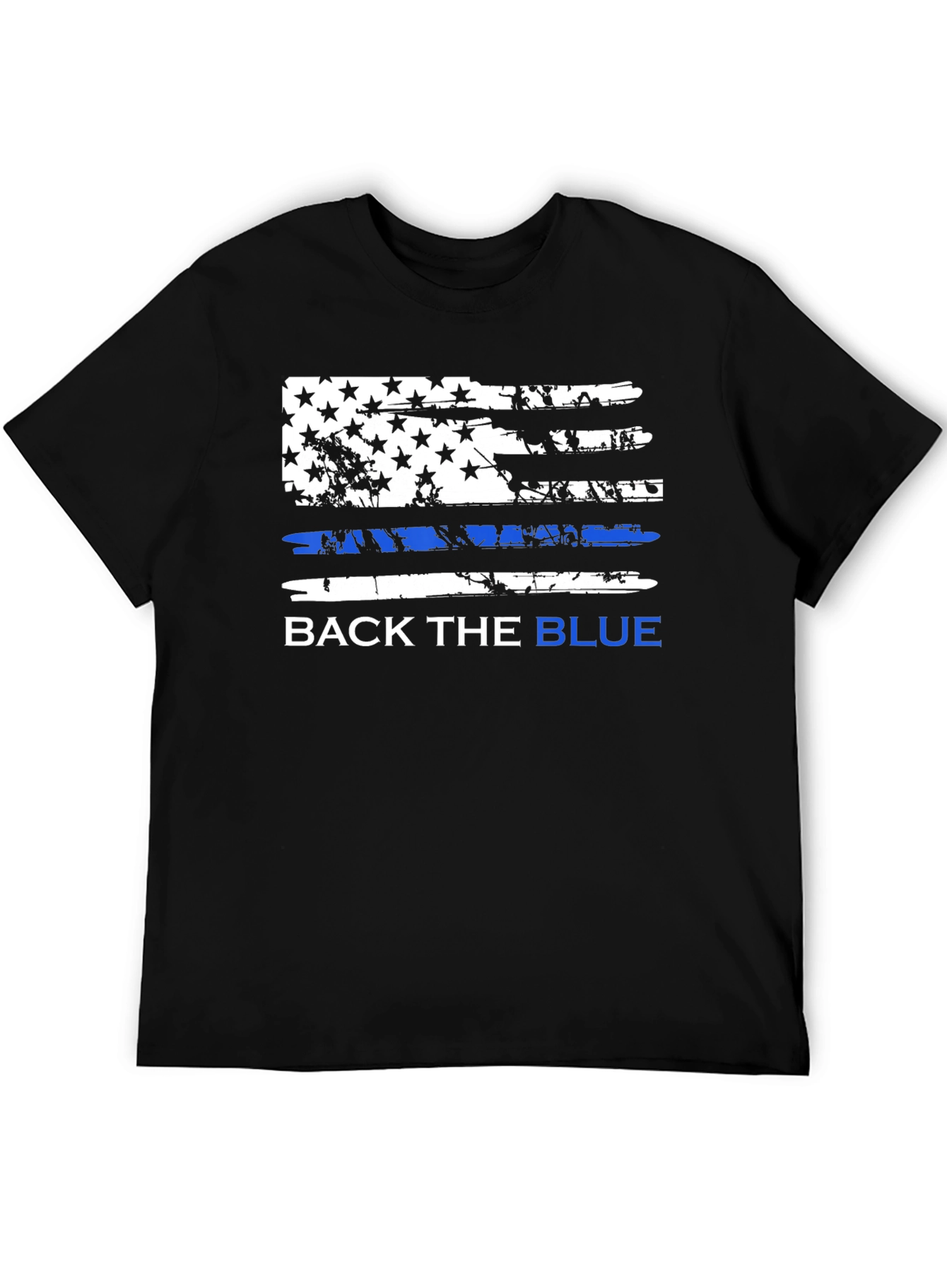 Back the Blue Graphic T-Shirt