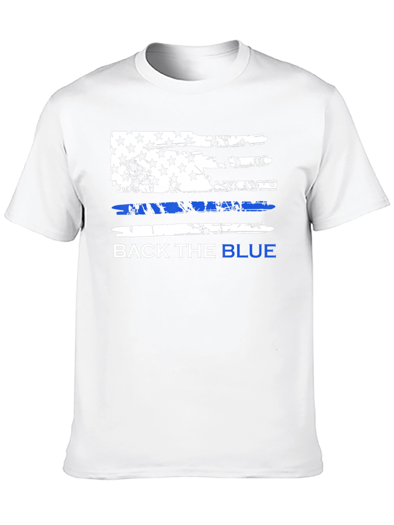 Back the Blue Graphic T-Shirt