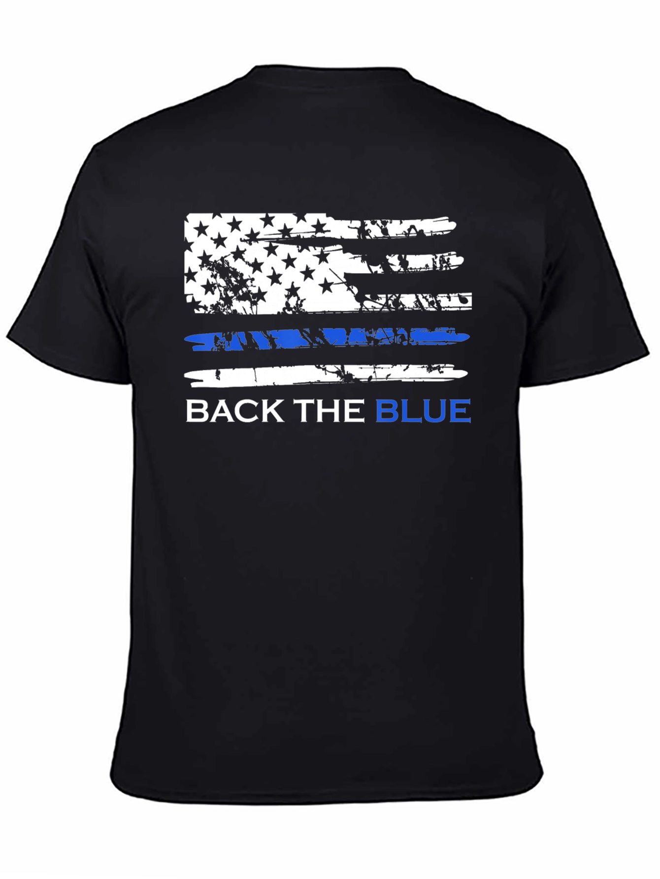 Back the Blue Graphic T-Shirt