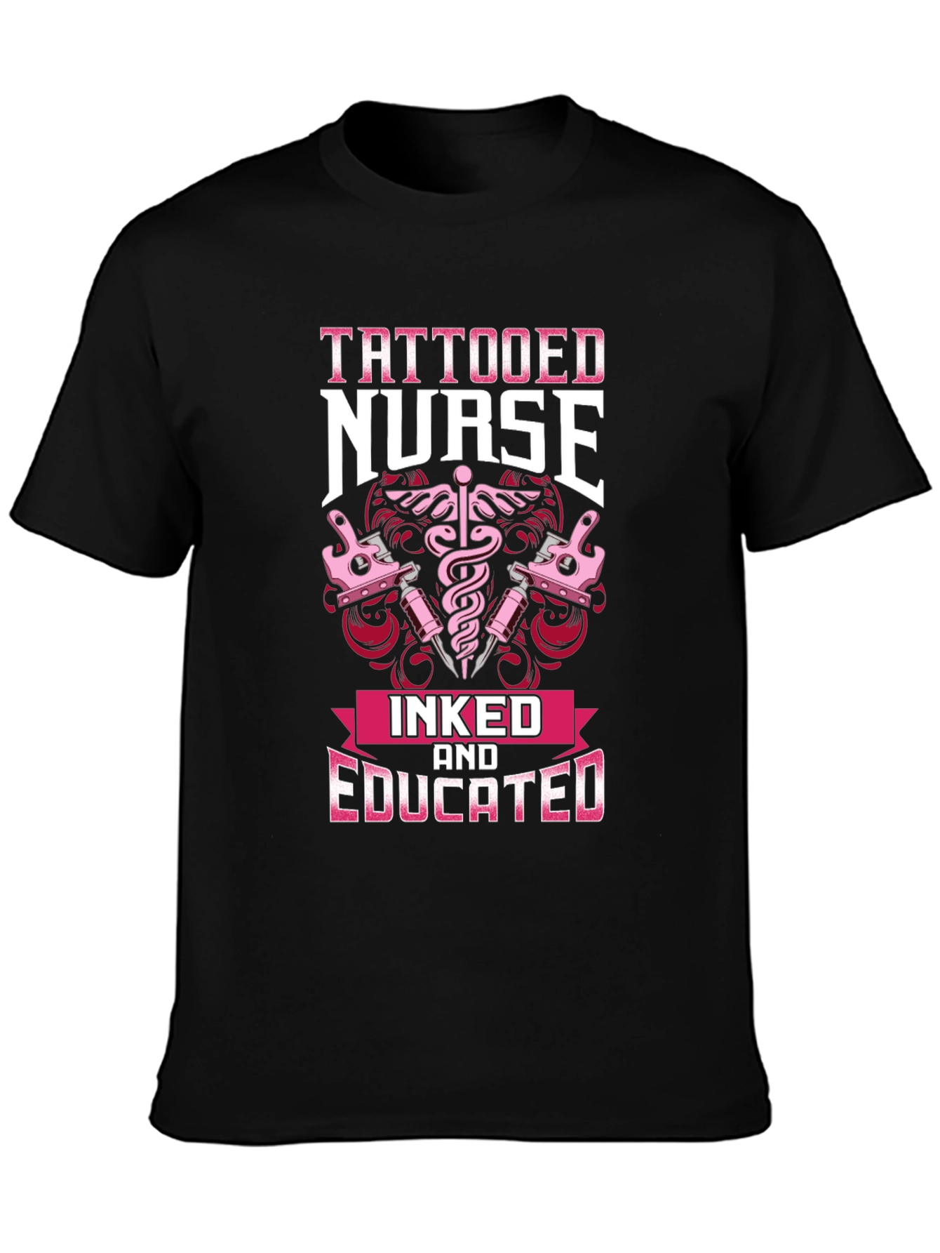 Tattooed Nurse Graphic T-Shirt