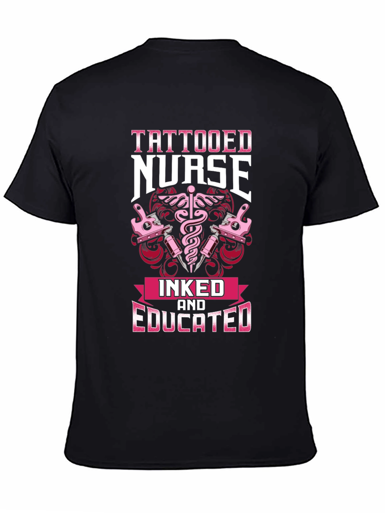 Tattooed Nurse Graphic T-Shirt