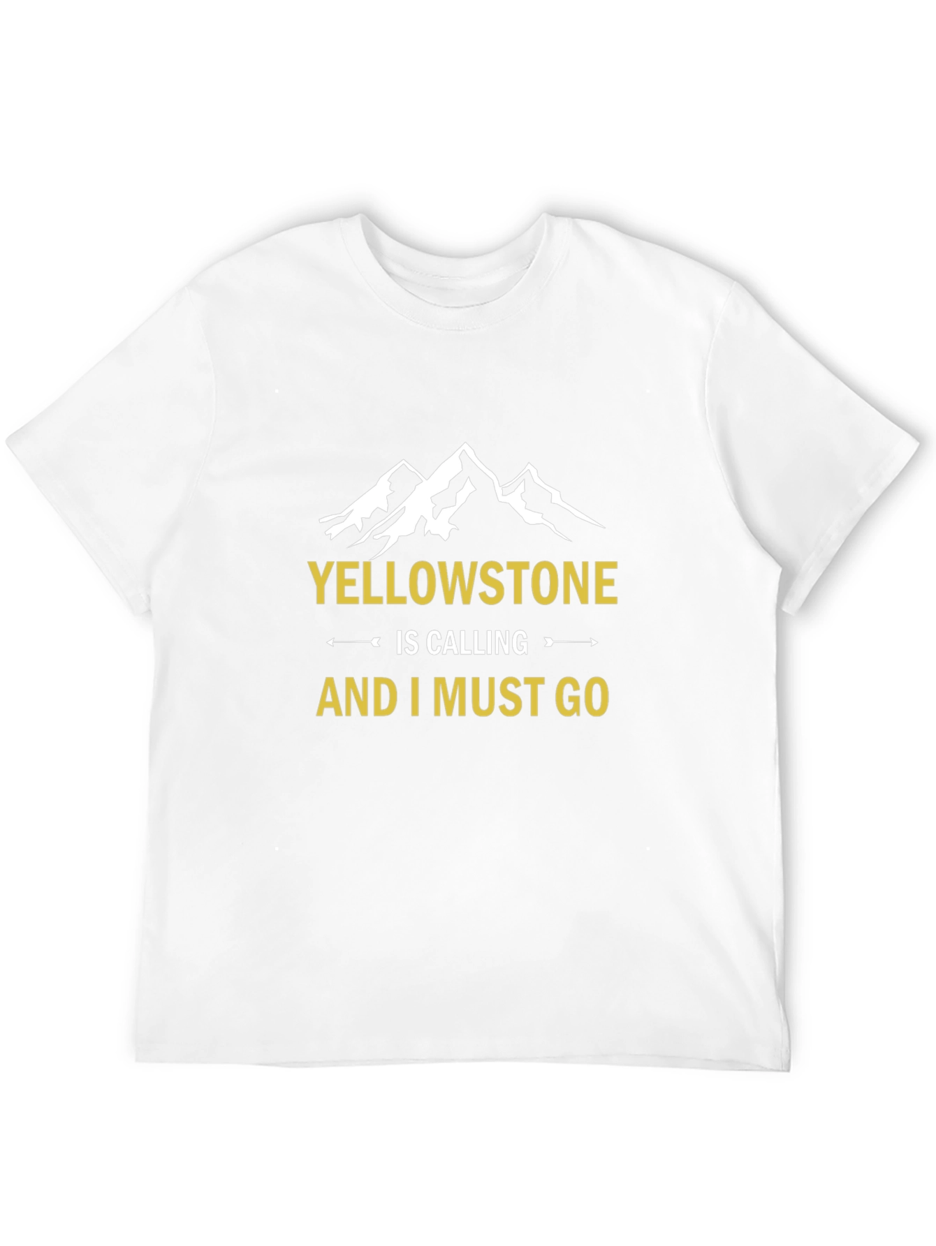Yellowstone Calling Black Graphic Tee