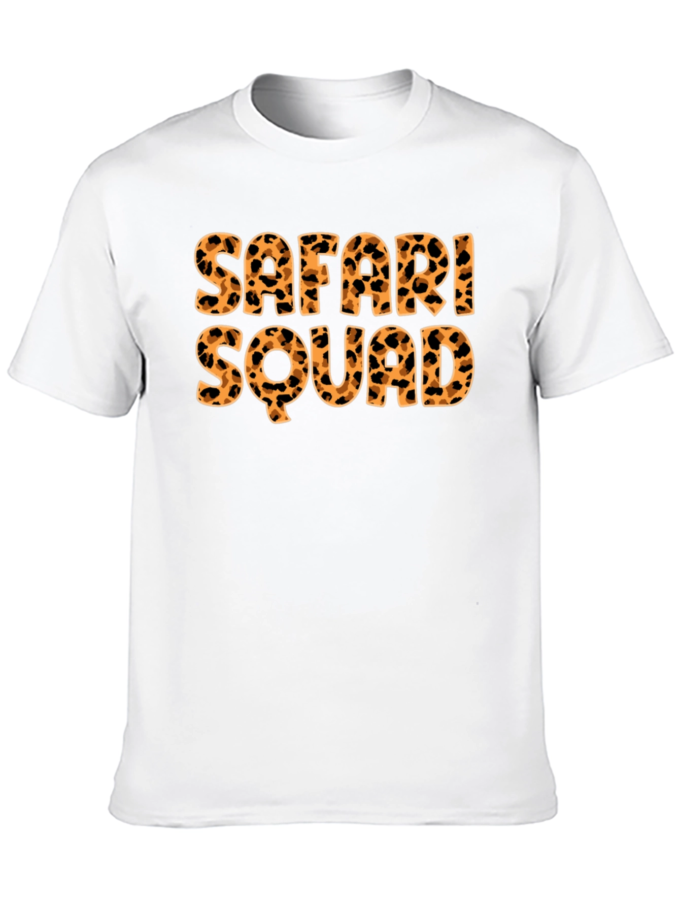 Safari Squad Tee - Leopard Print Graphic T-Shirt