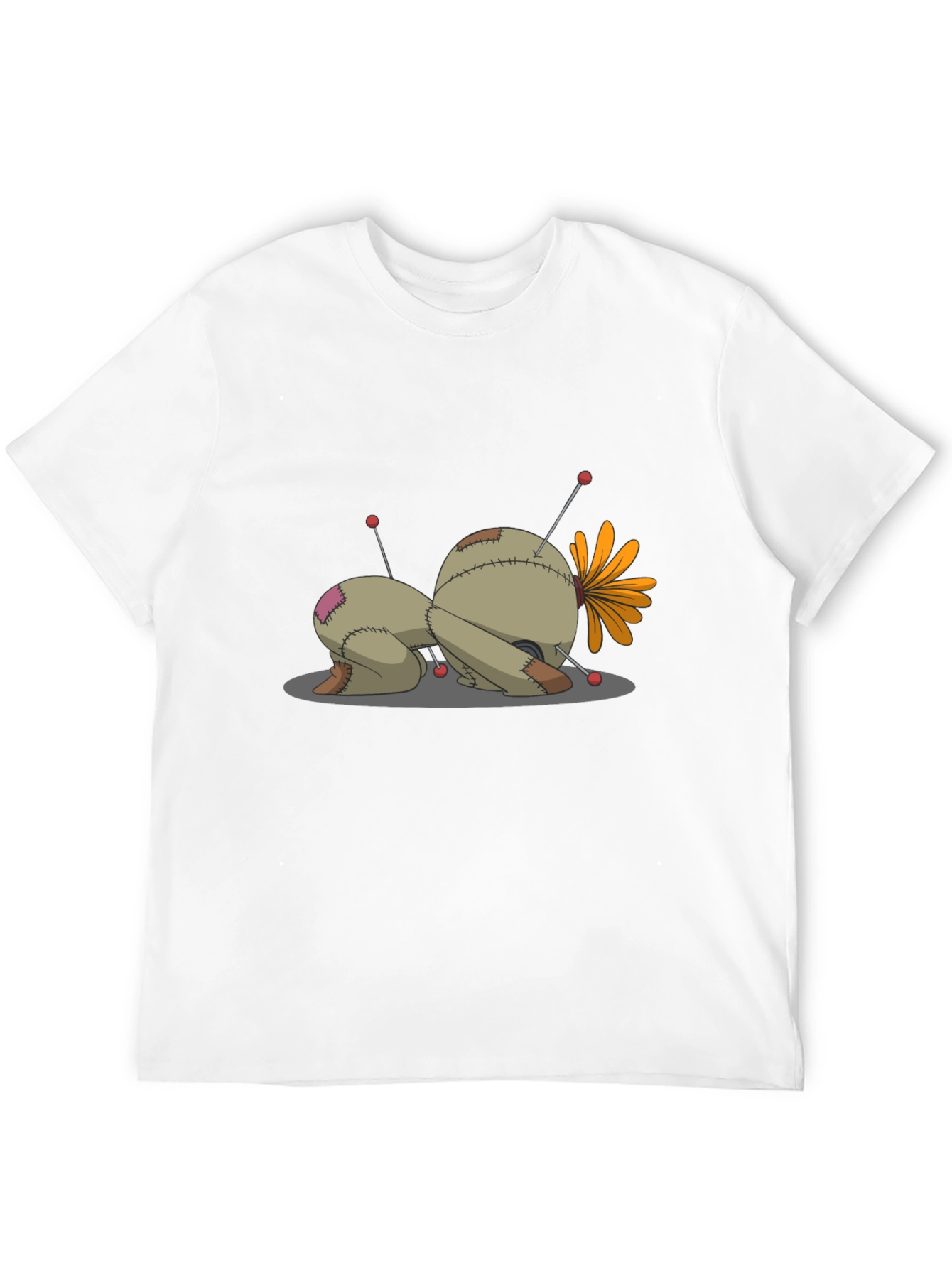 Voodoo Doll Graphic Tee - Unisex Black T-Shirt