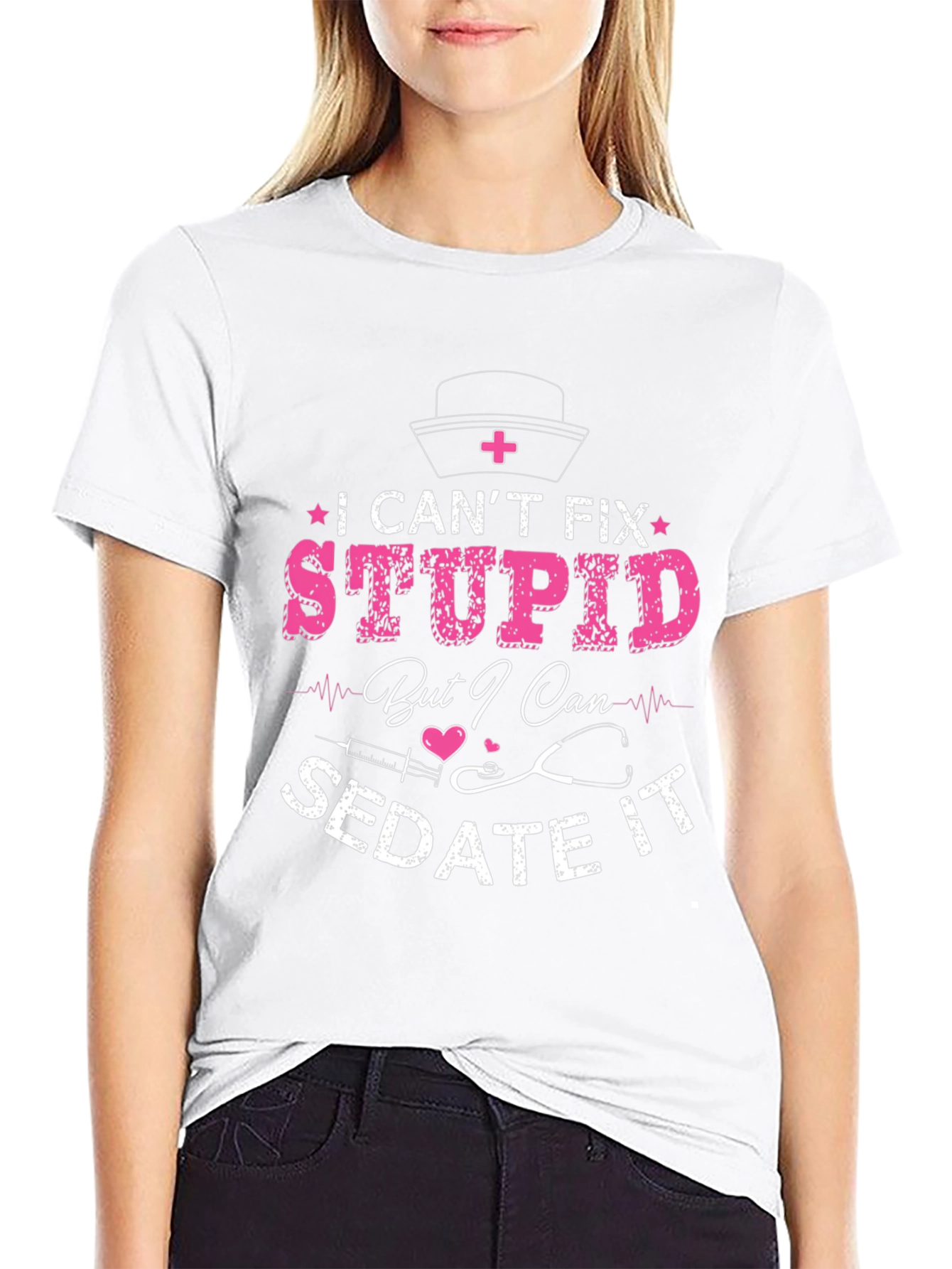 Nurse Humor Graphic T-Shirt