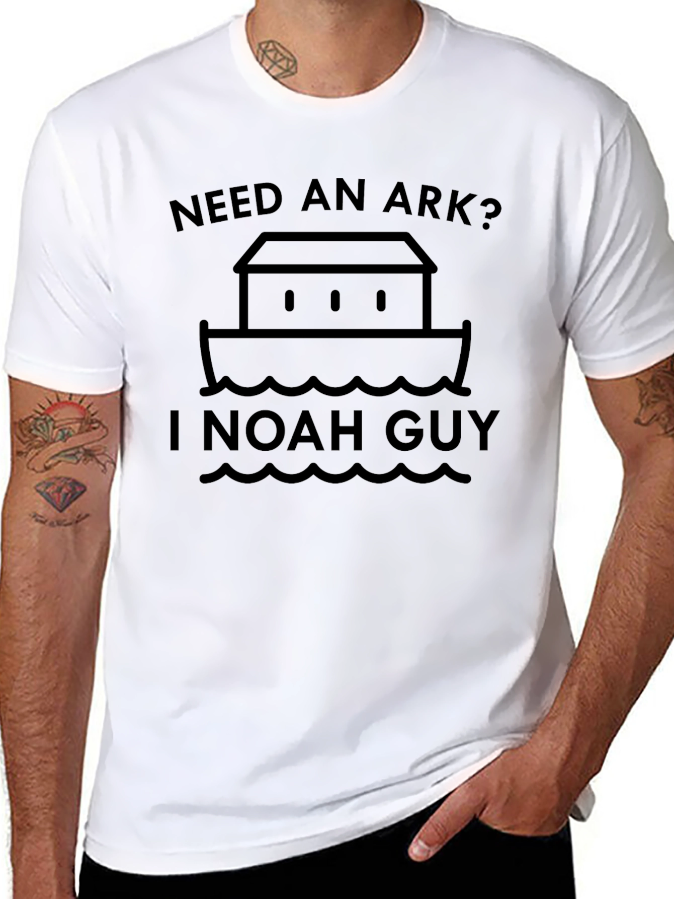 Need an Ark? I Noah Guy Graphic T-Shirt
