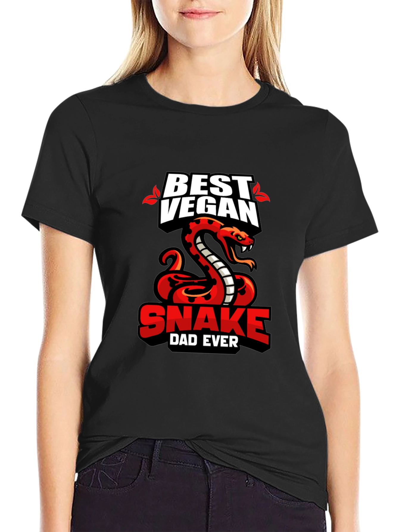 Best Vegan Snake Dad Ever T-Shirt