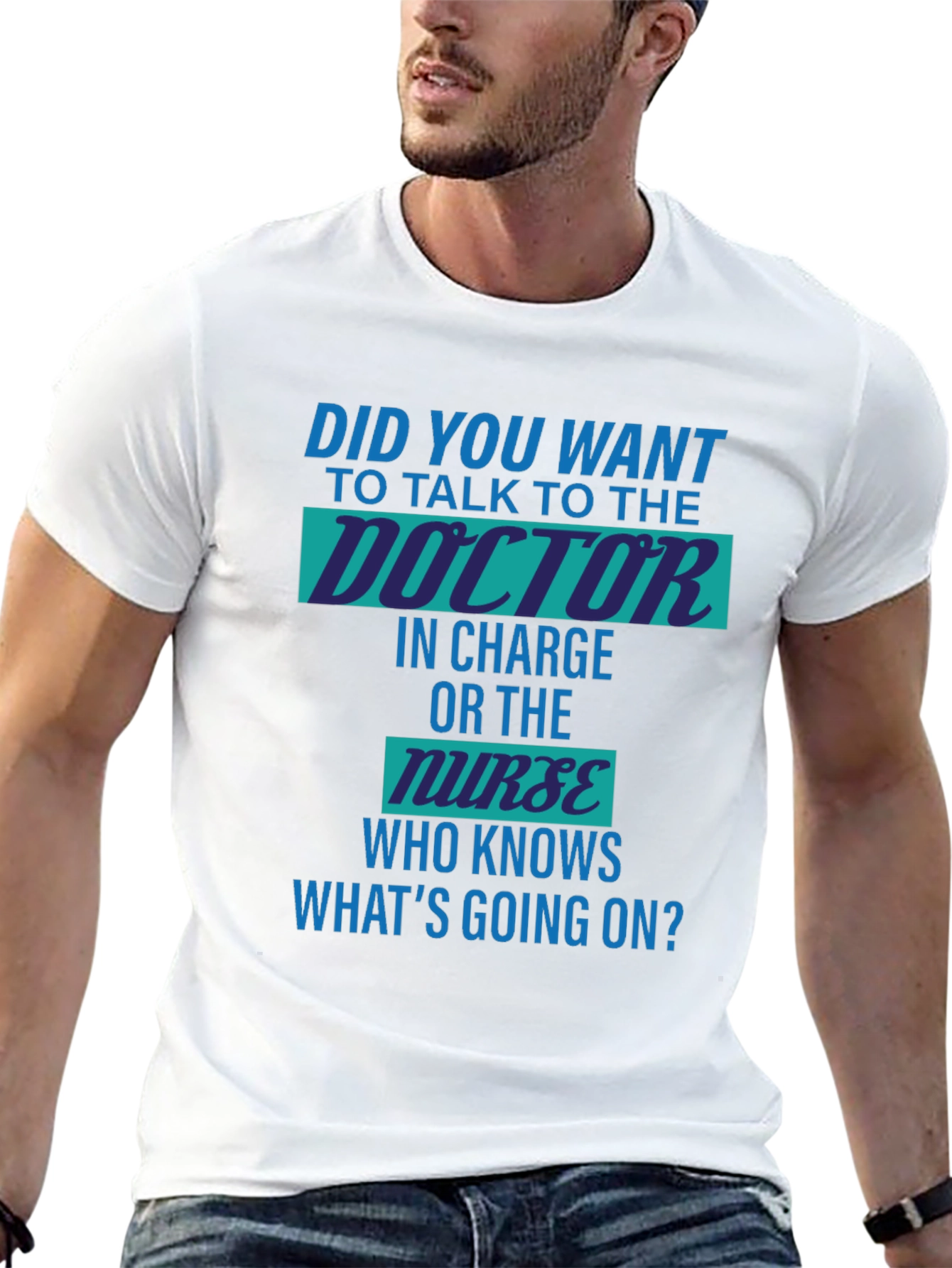 Doctor vs Nurse Humorous T-Shirt