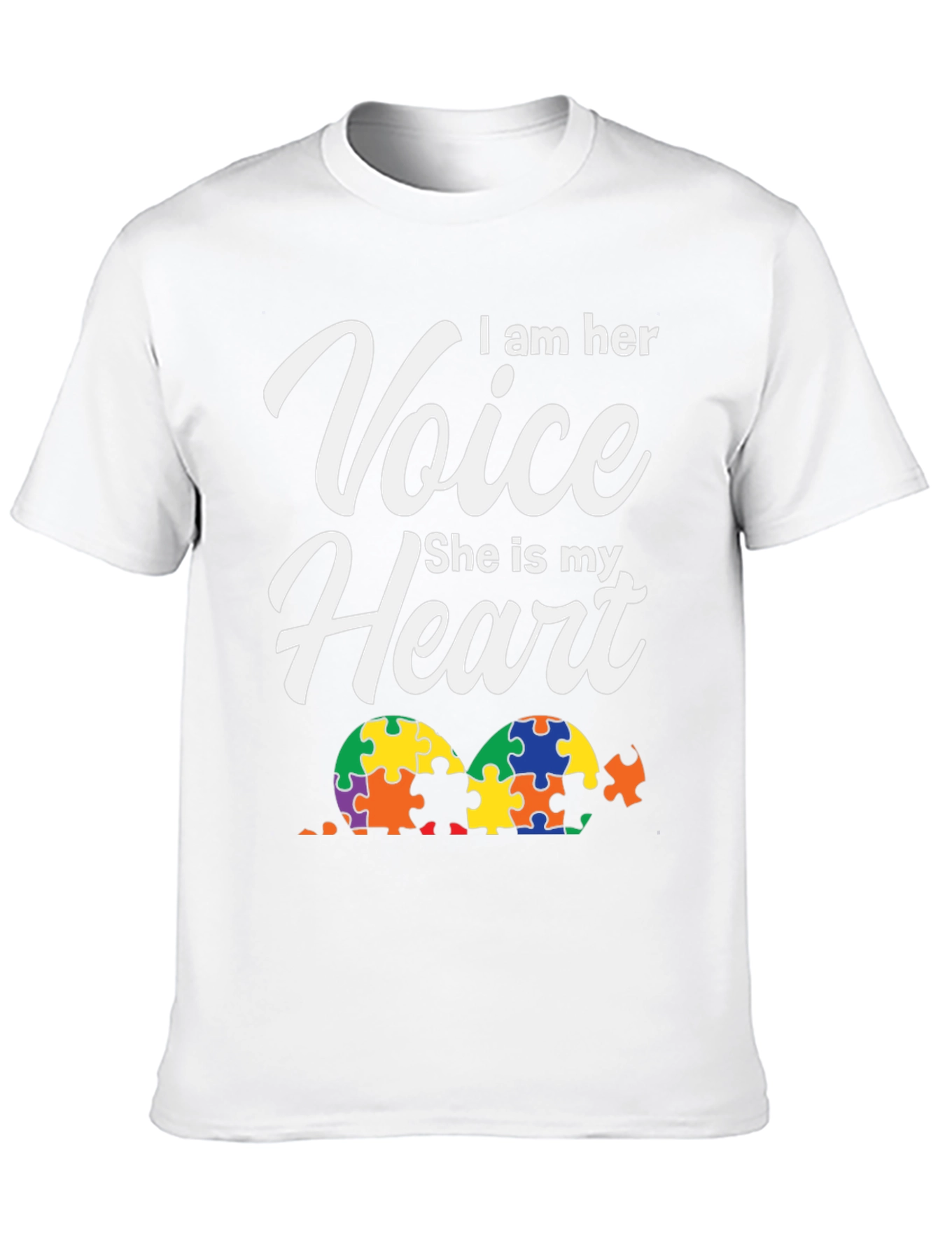 I Am Her Voice Autism Awareness T-Shirt