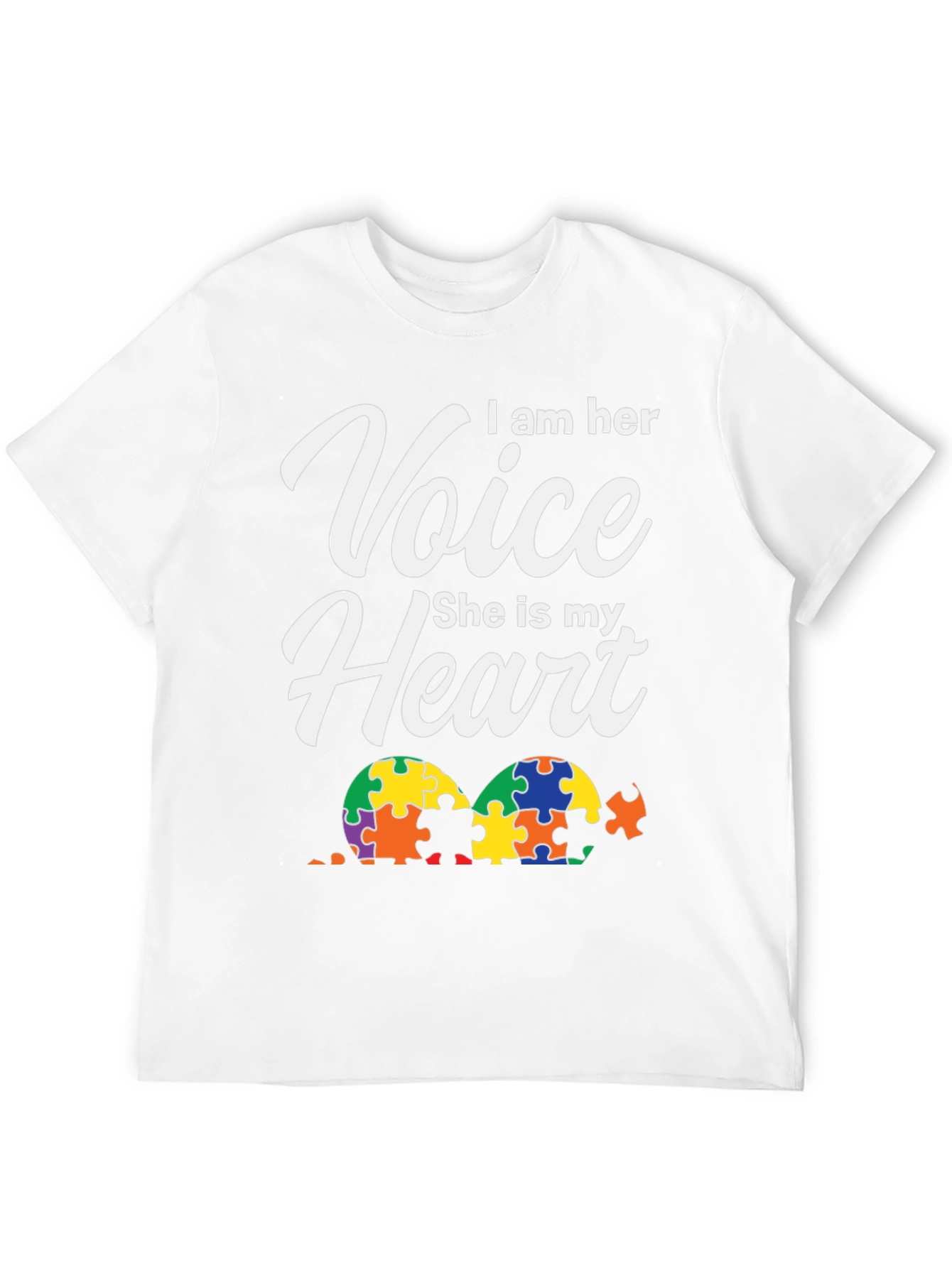 I Am Her Voice Autism Awareness T-Shirt