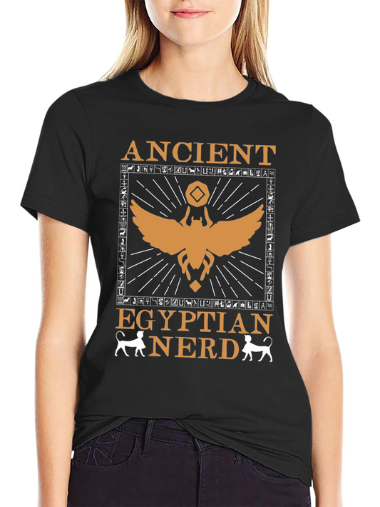 Ancient Egyptian Nerd T-Shirt Cotton Tee