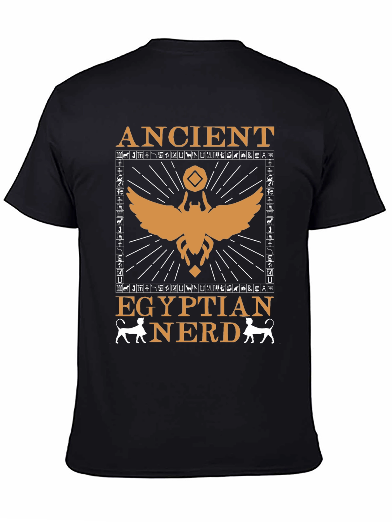 Ancient Egyptian Nerd T-Shirt Cotton Tee