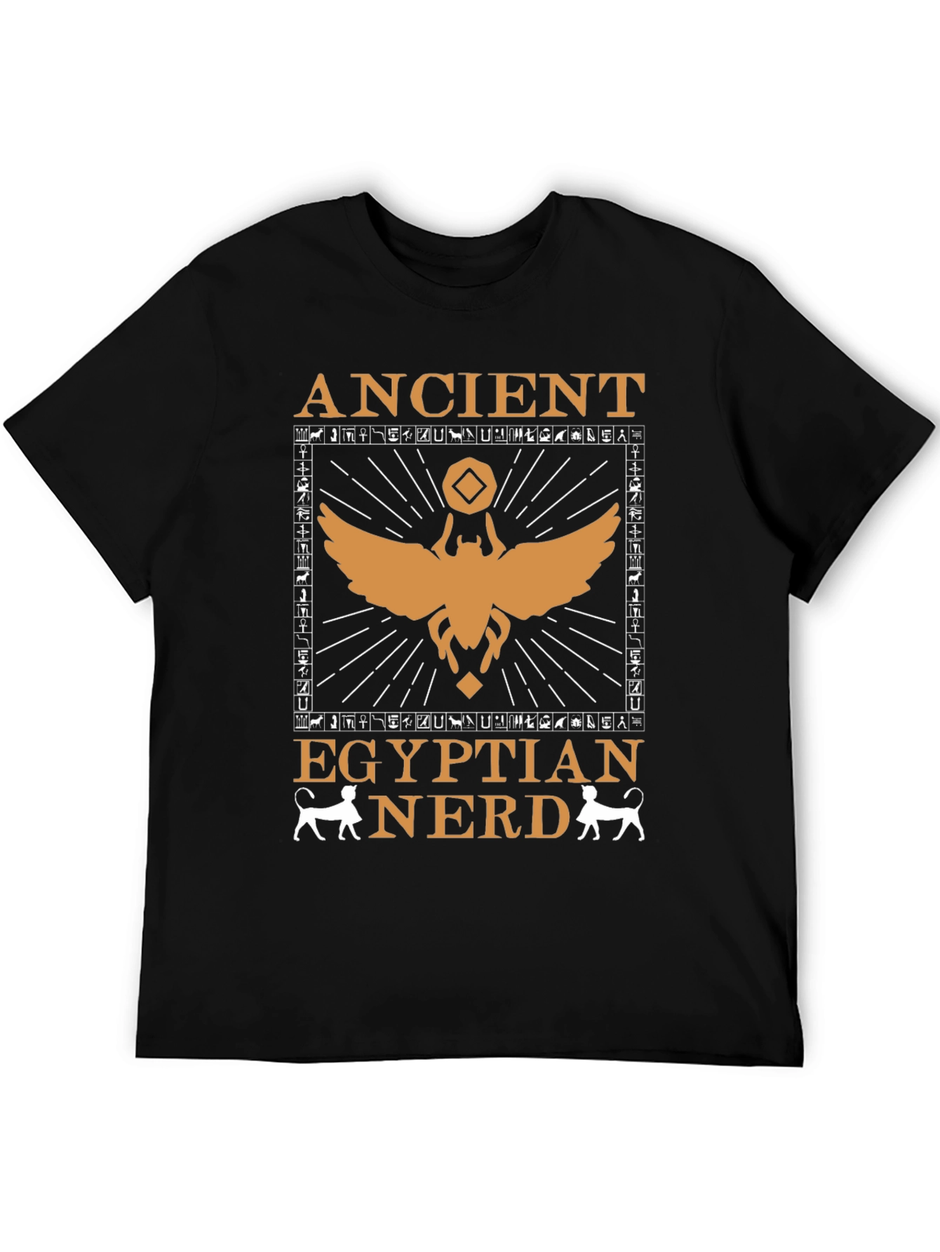 Ancient Egyptian Nerd T-Shirt Cotton Tee