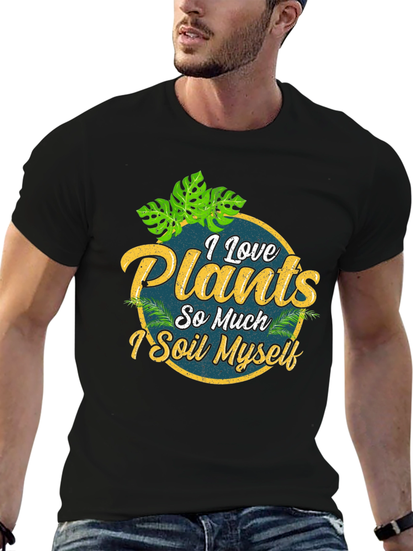 I Love Plants Funny T-Shirt