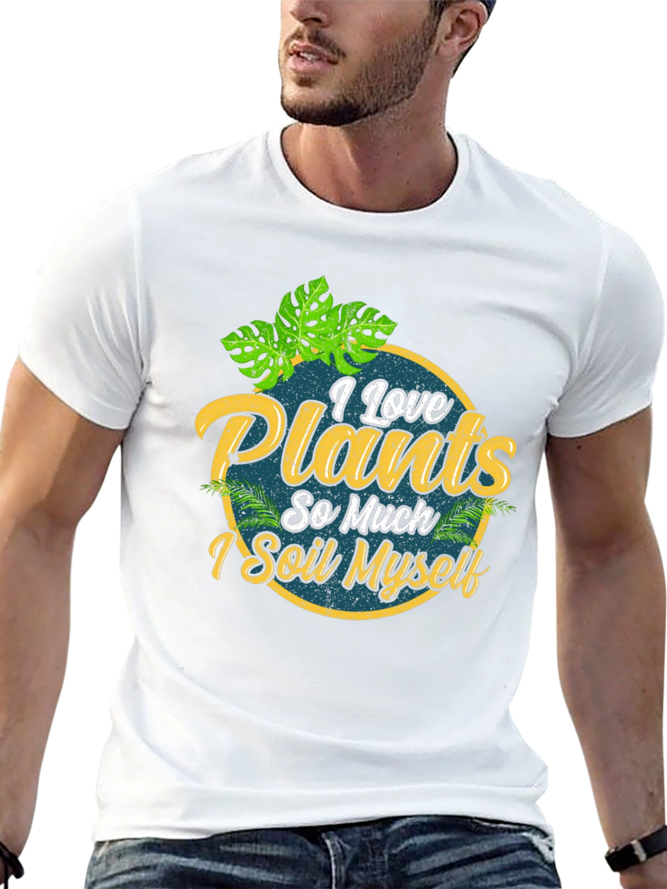 I Love Plants Funny T-Shirt