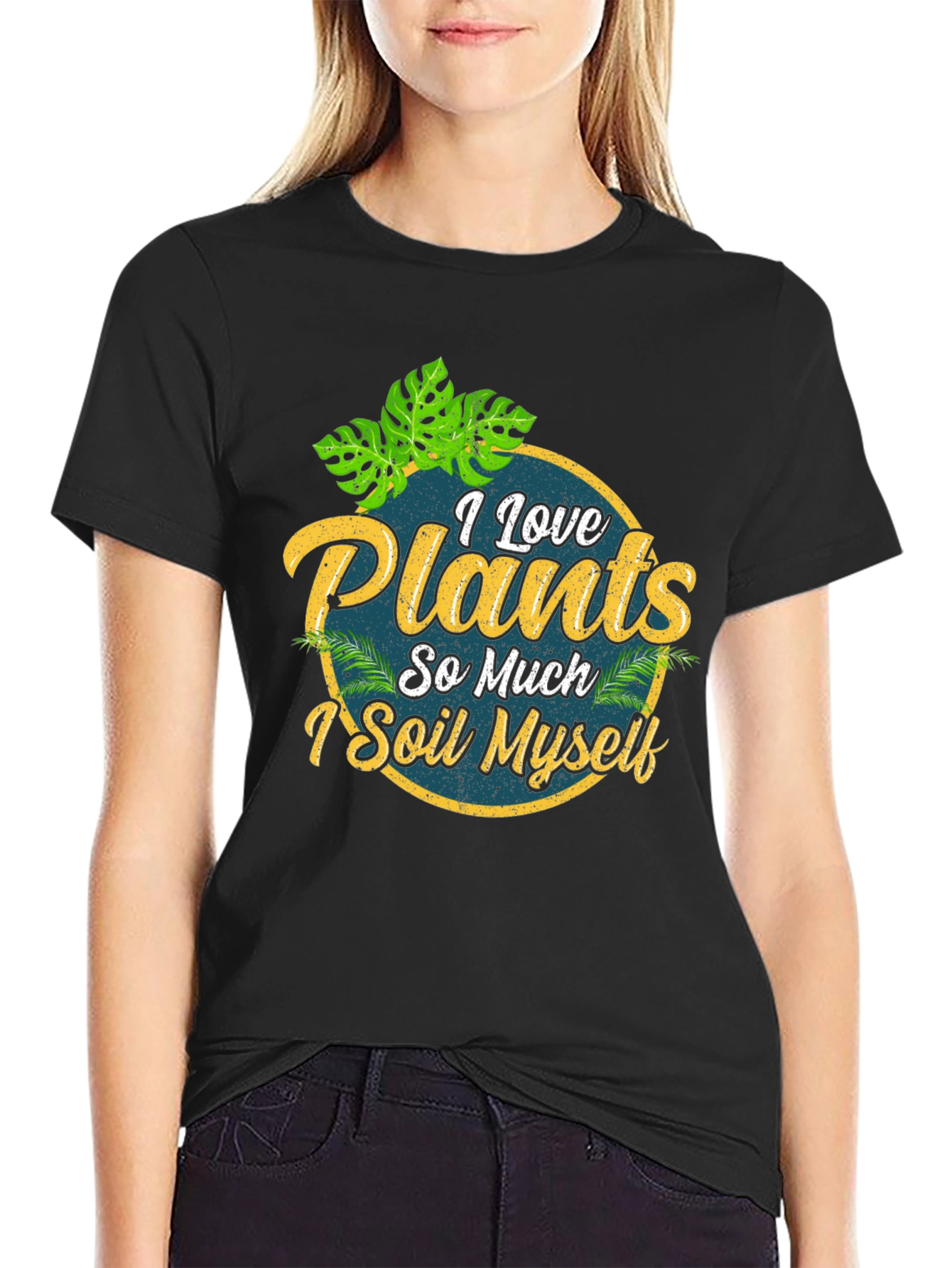 I Love Plants Funny T-Shirt
