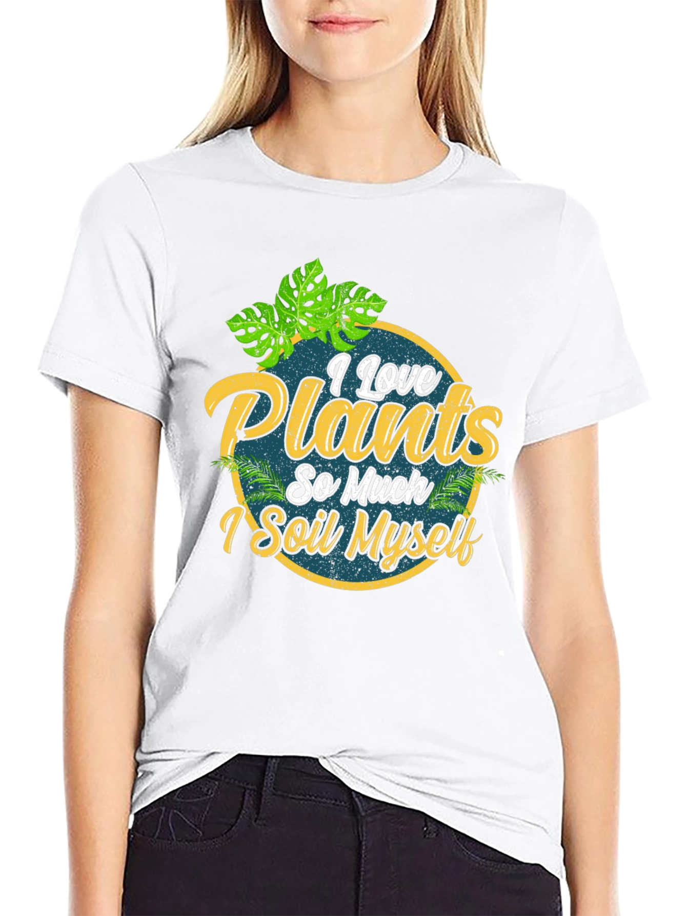 I Love Plants Funny T-Shirt