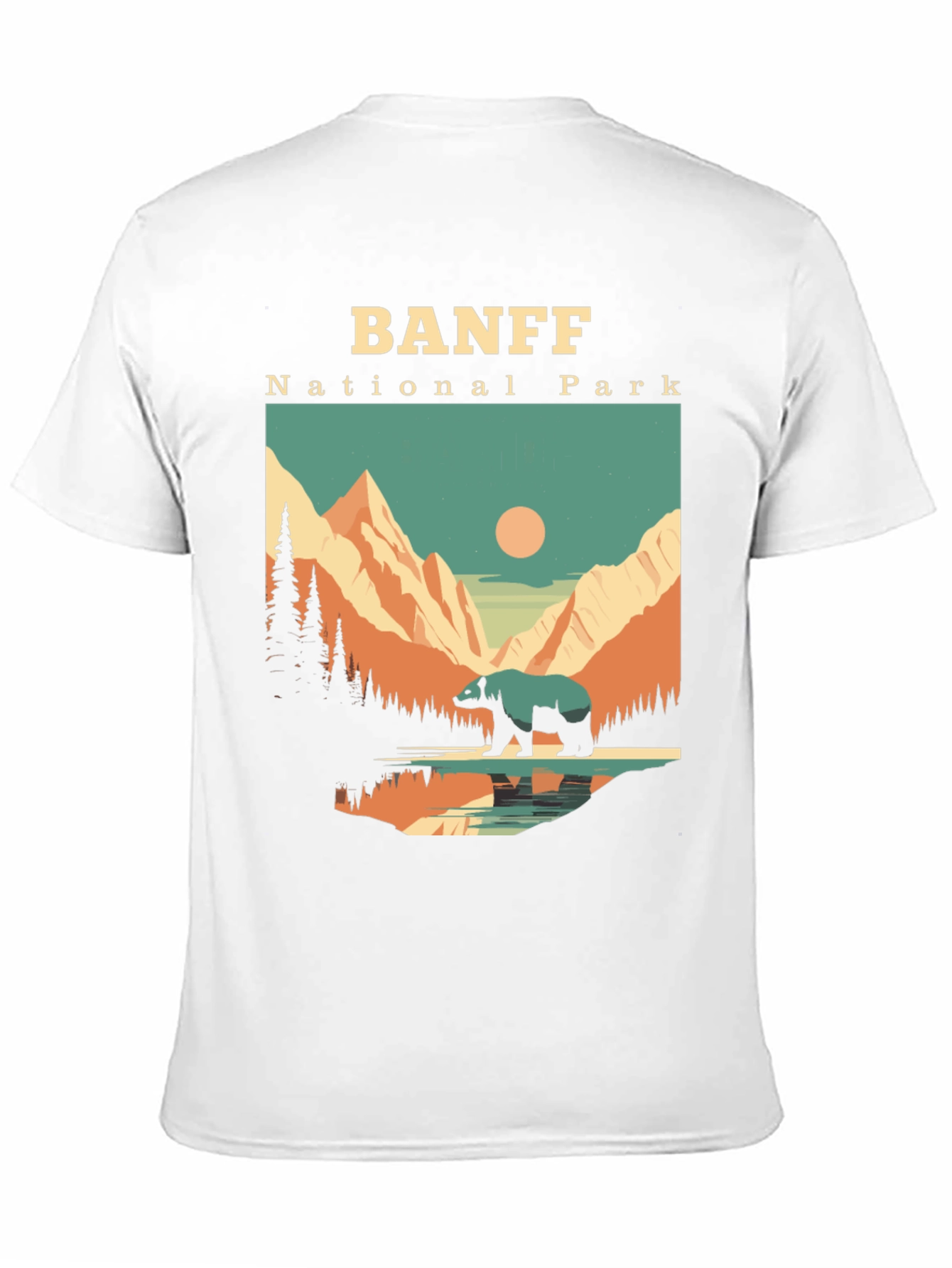 Banff National Park Bear Graphic Tee