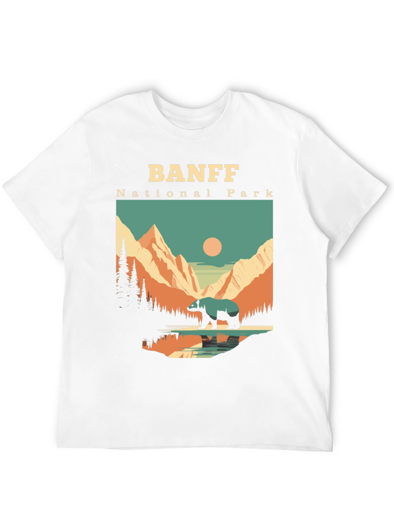 Banff National Park Bear Graphic Tee