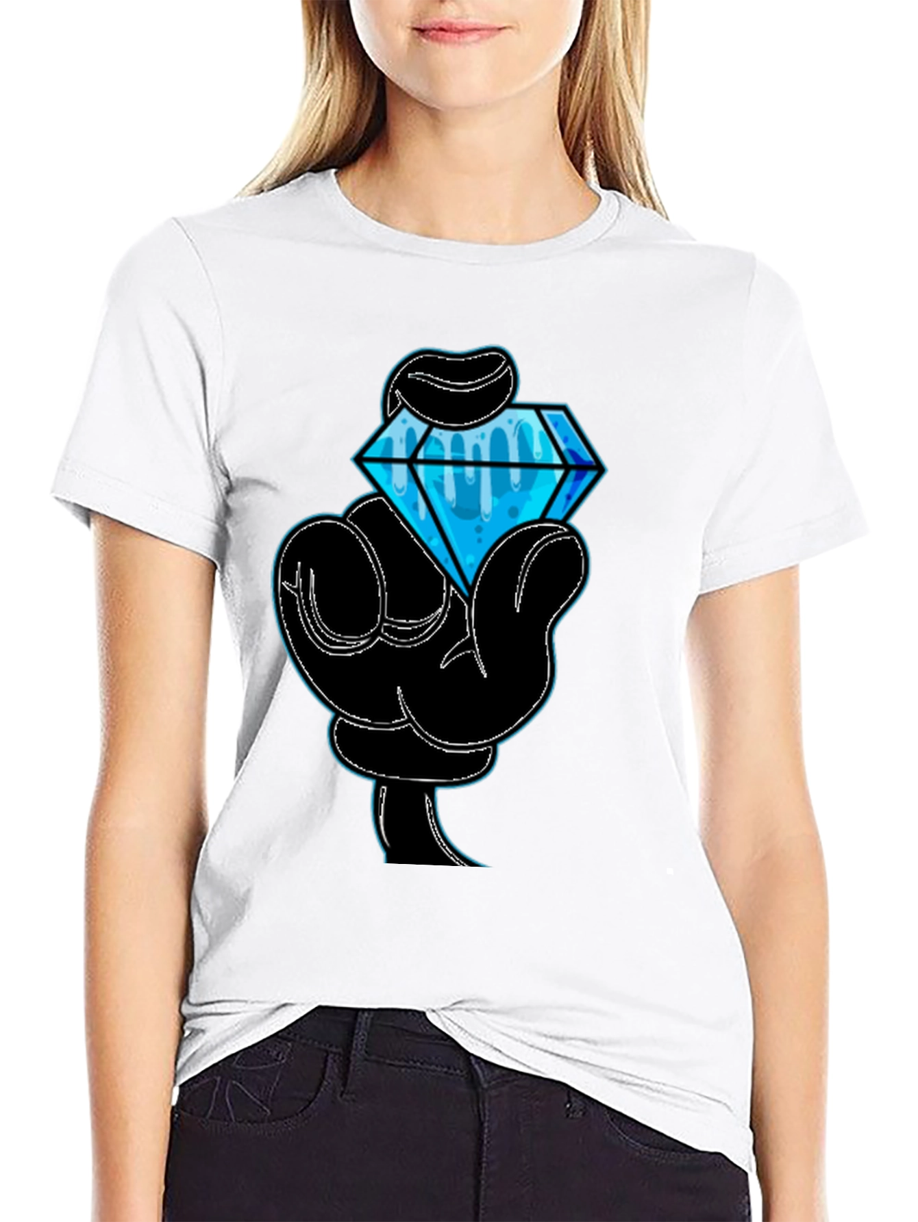 Diamond Hand Graphic T-Shirt