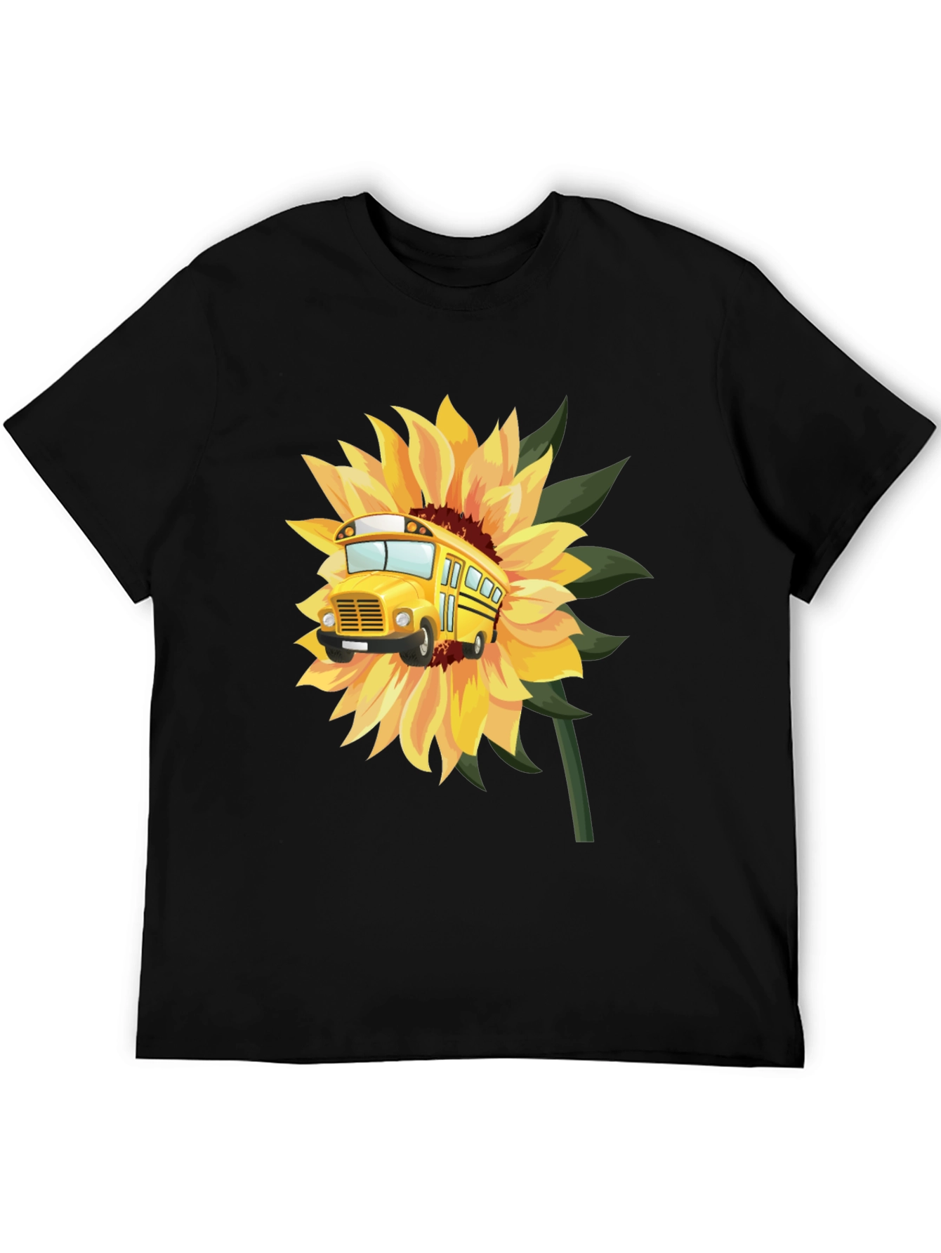 Sunflower Bus T-Shirt - Back to School!