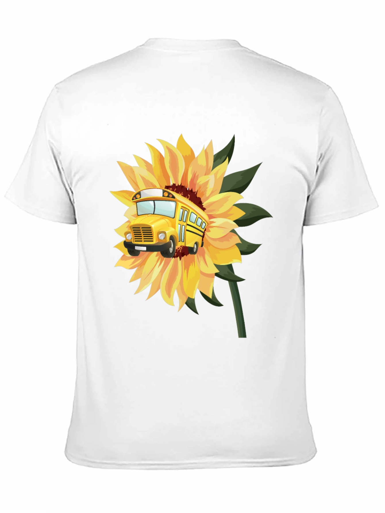 Sunflower Bus T-Shirt - Back to School!
