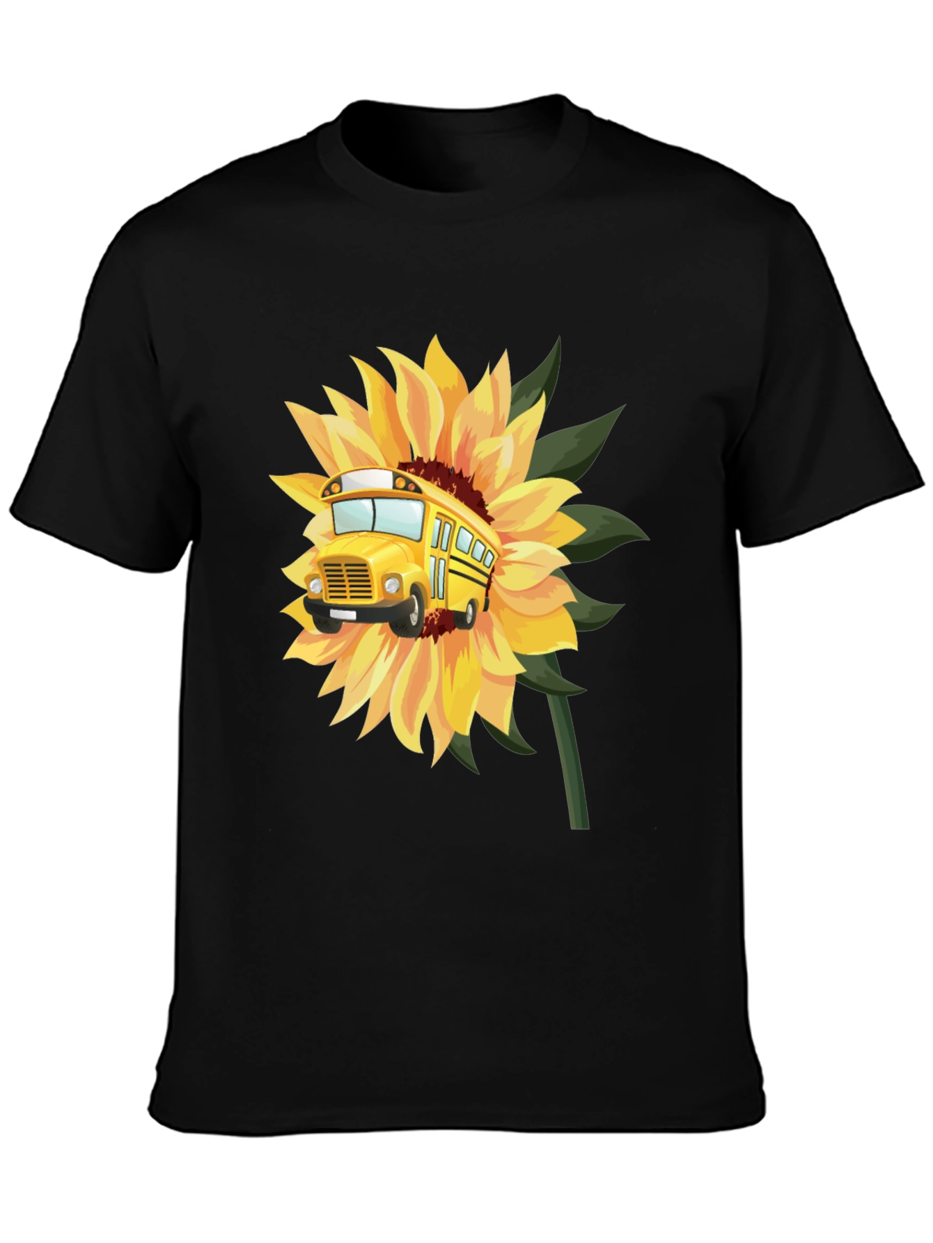 Sunflower Bus T-Shirt - Back to School!