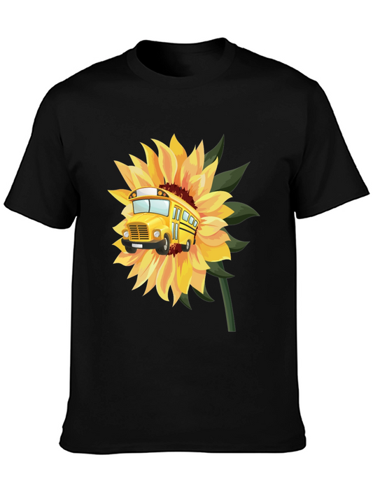 Sunflower Bus T-Shirt - Back to School!