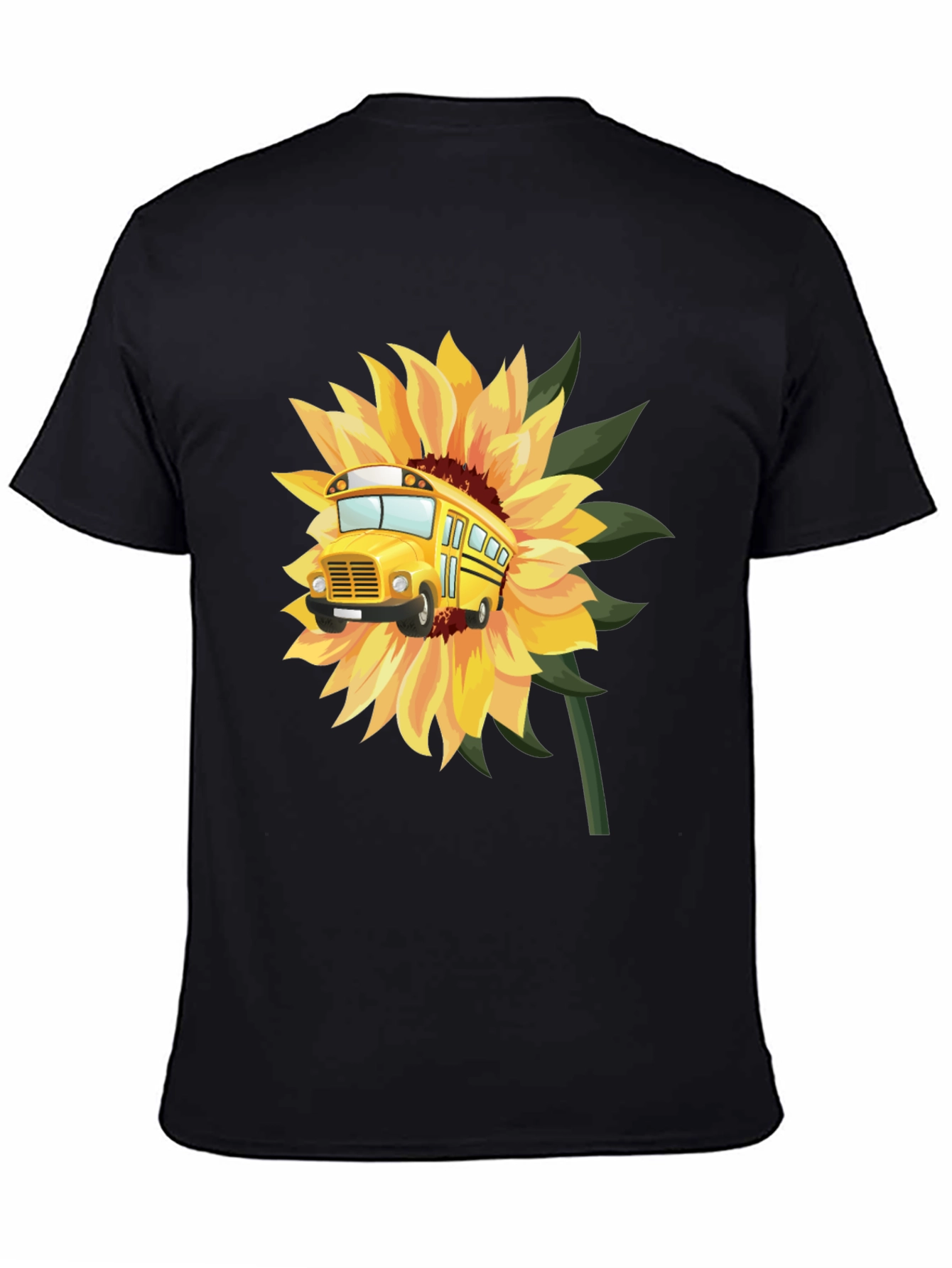 Sunflower Bus T-Shirt - Back to School!