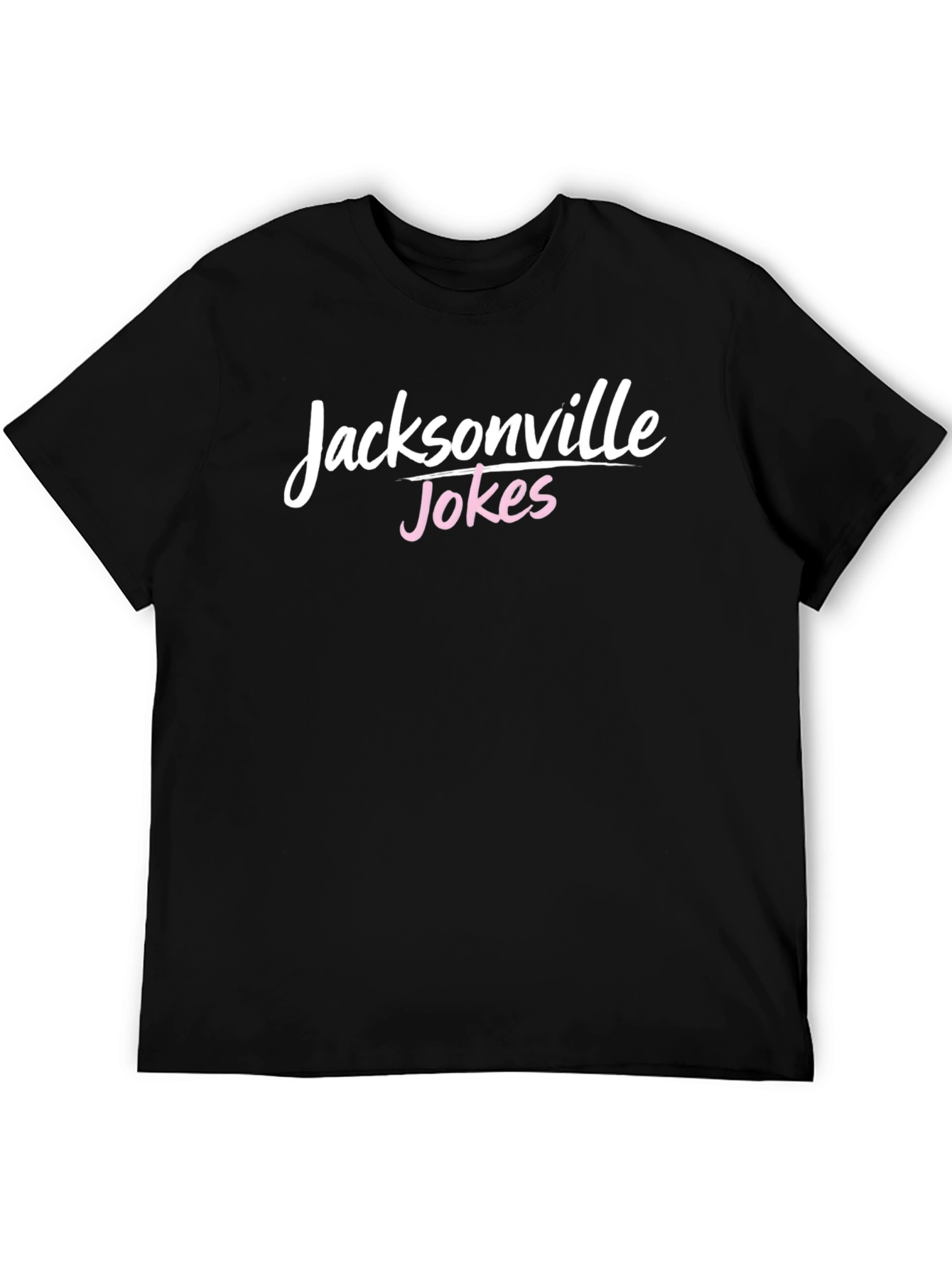 Jacksonville Jokes T-Shirt - Black Graphic Tee