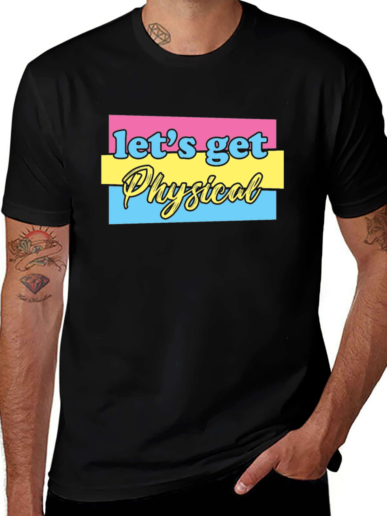 Lets Get Physical Graphic T-Shirt