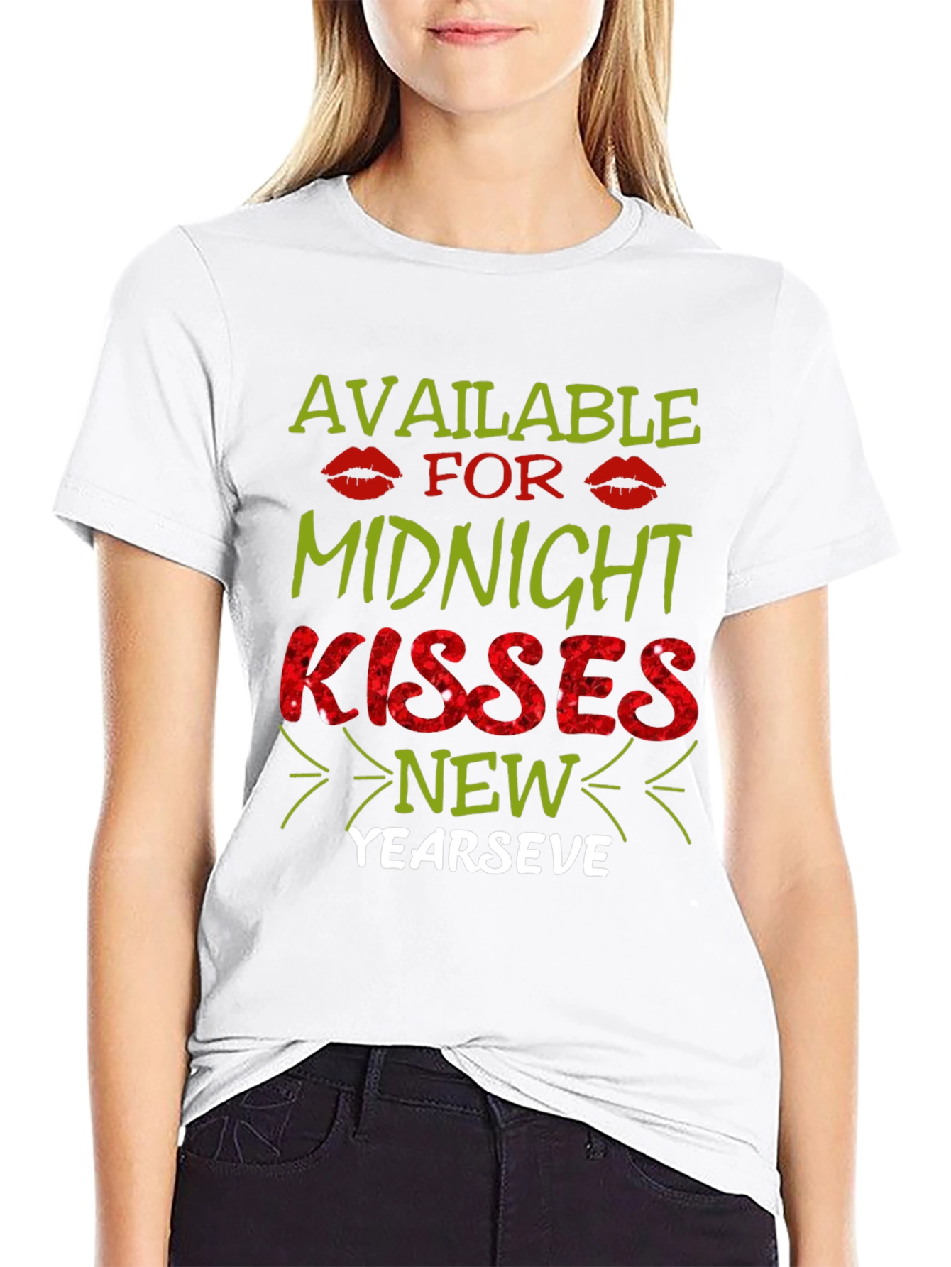 Midnight Kisses New Years Eve T-Shirt