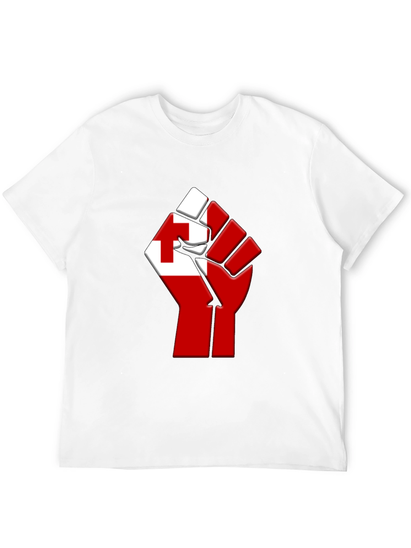 Tonga Flag Fist T-Shirt