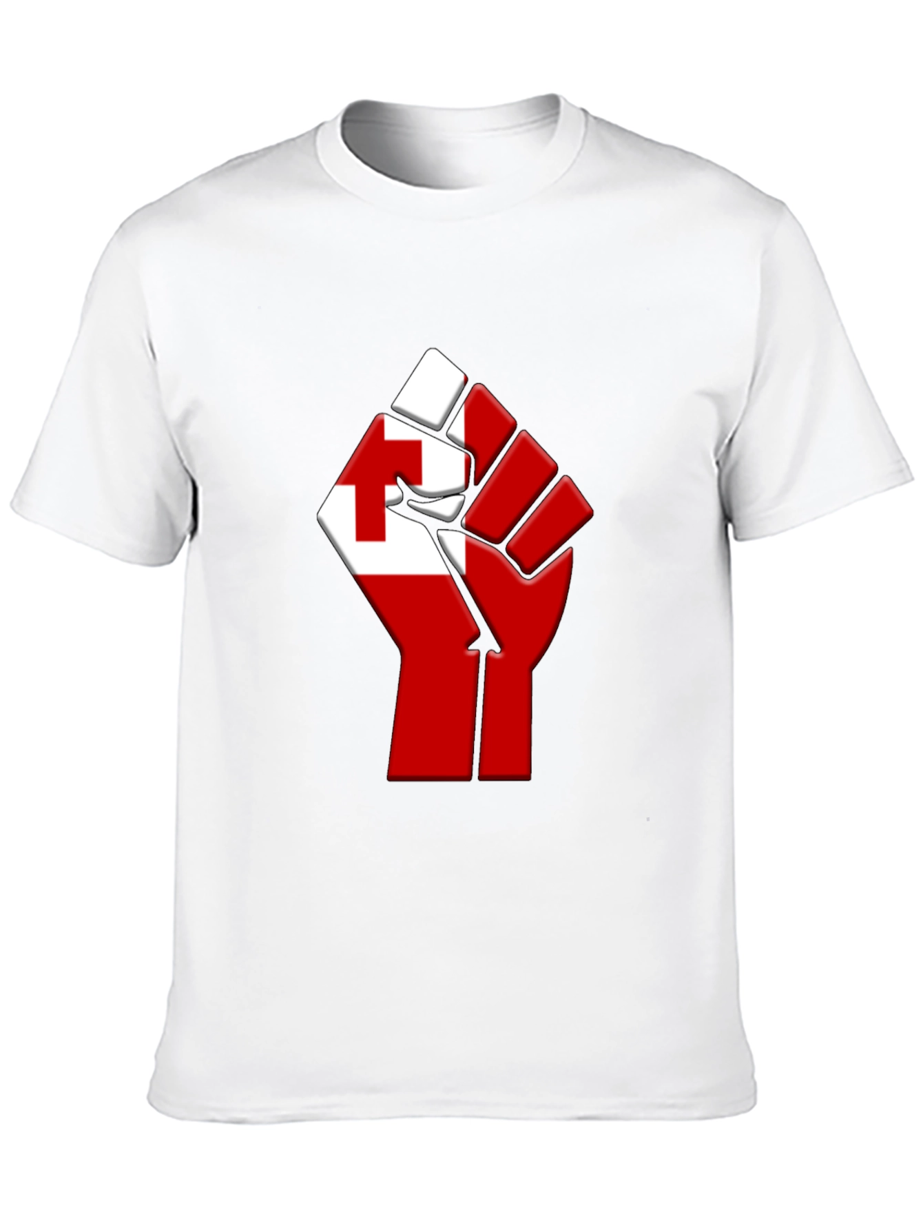 Tonga Flag Fist T-Shirt